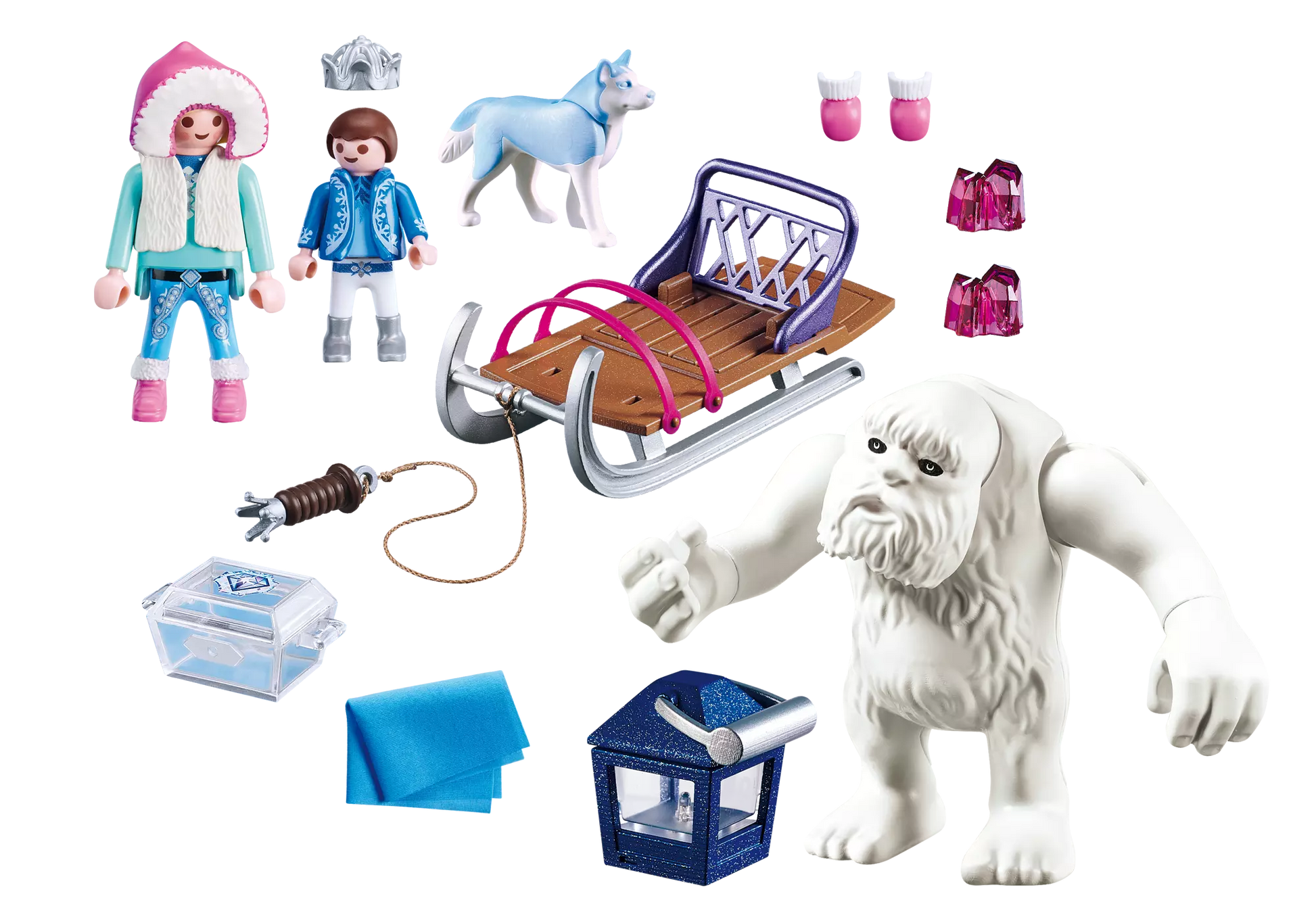 Playmobil 9473 Magic Schneetroll mit Schlitten - plegobil
