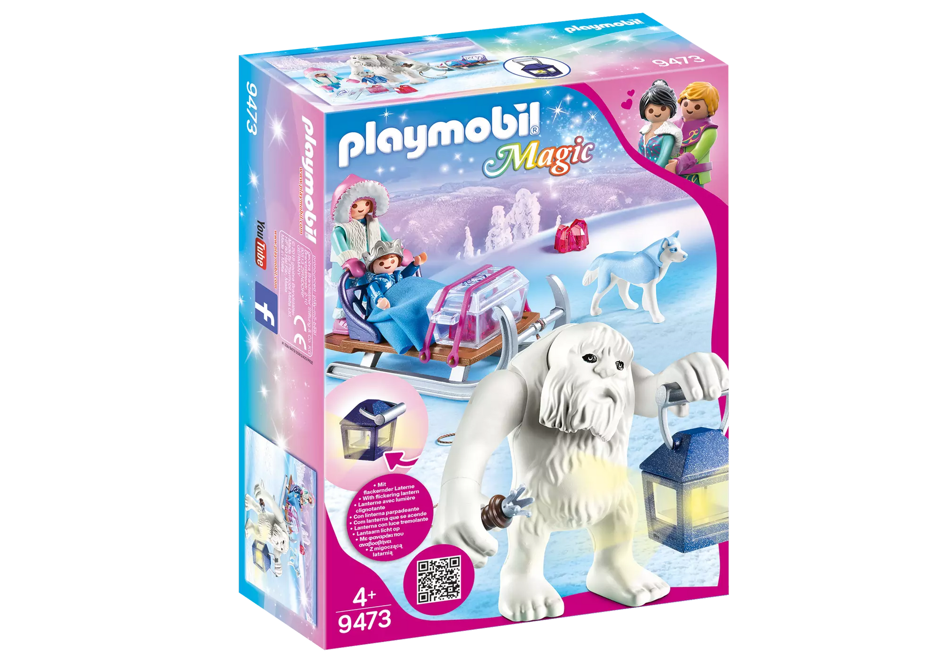 Playmobil 9473 Magic Schneetroll mit Schlitten - plegobil
