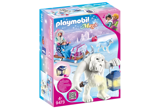 Playmobil 9473 Magic Schneetroll mit Schlitten - plegobil
