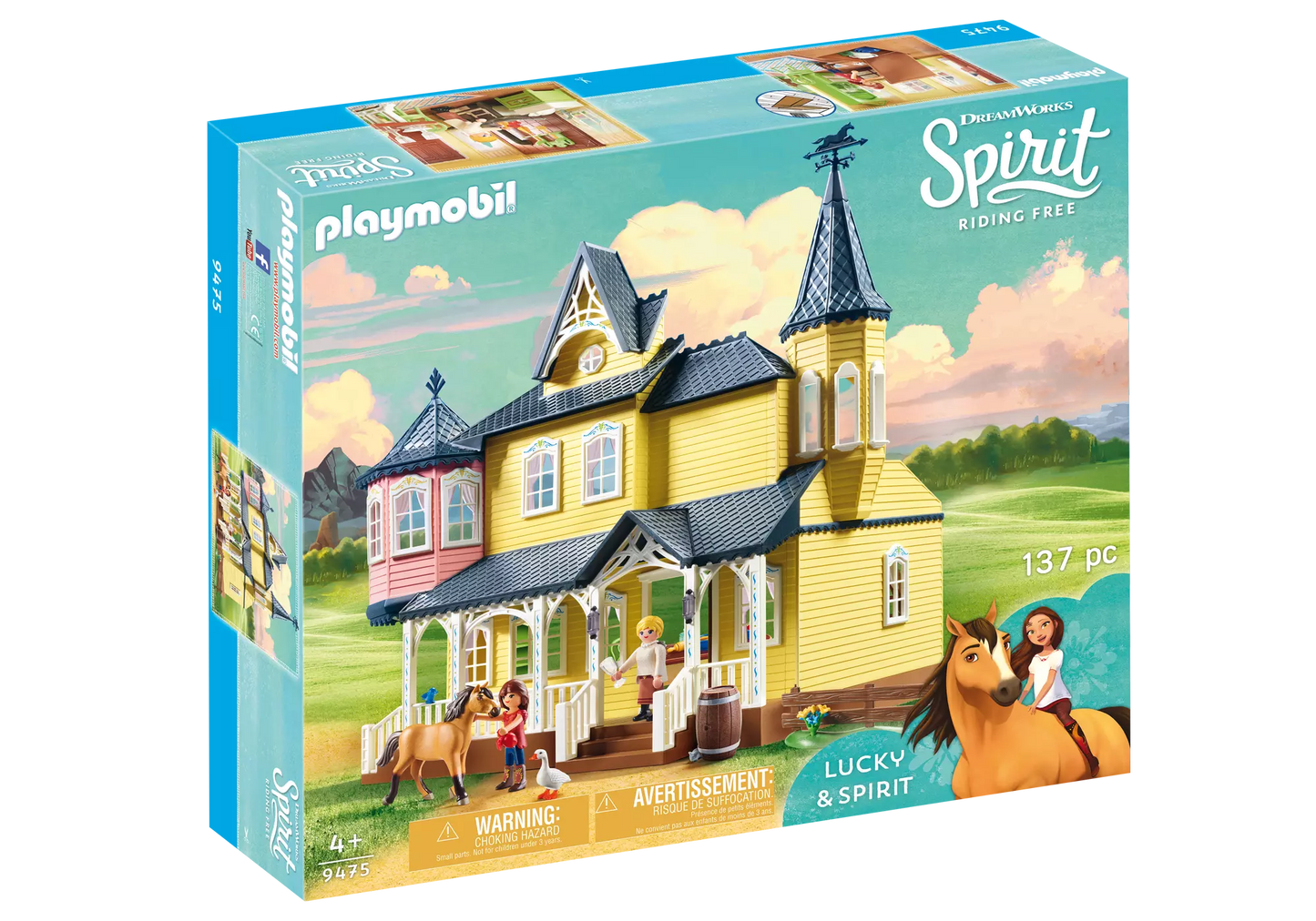 Playmobil 9475 Spirit Luckys glückliches Zuhause - plegobil