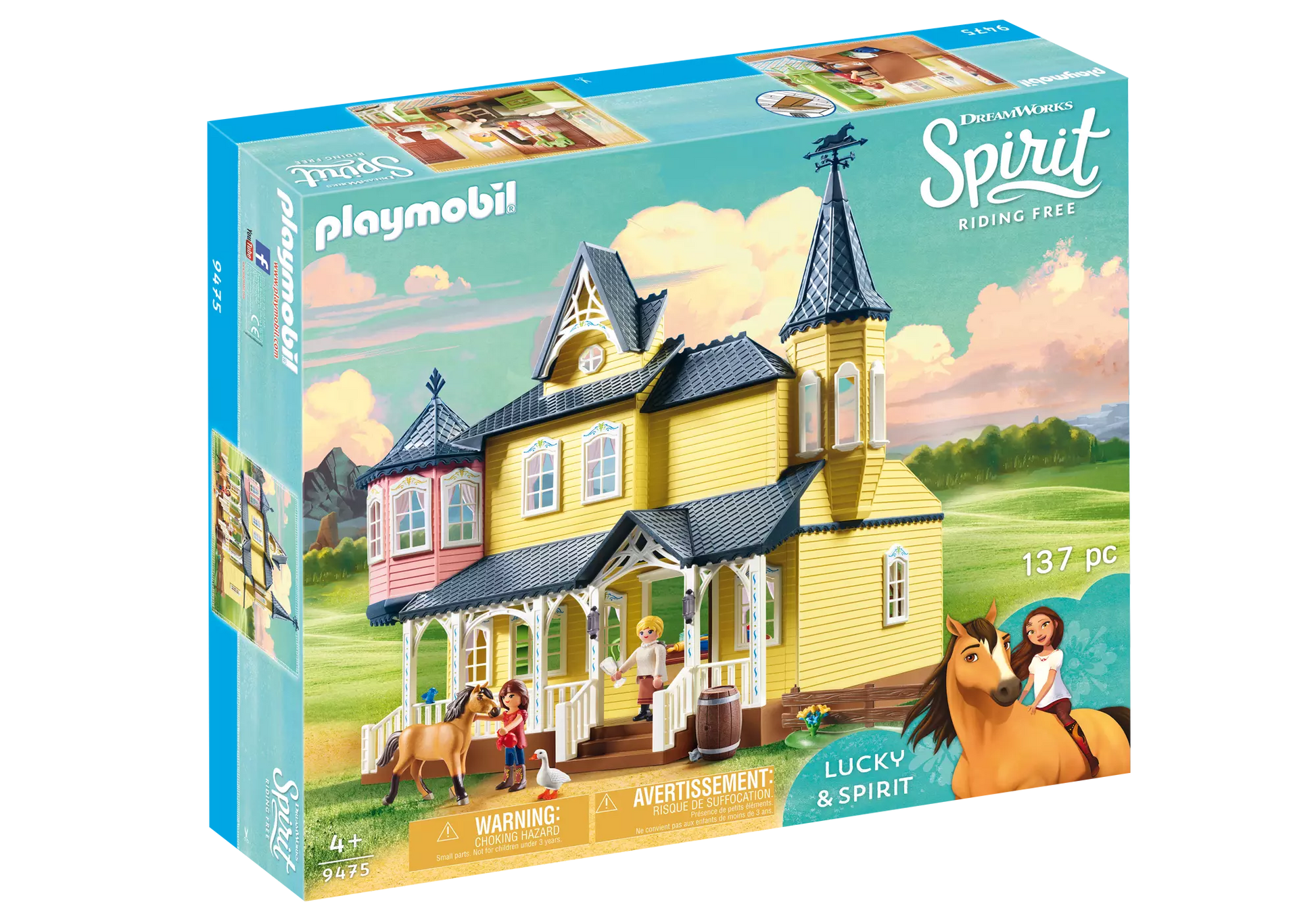 Playmobil 9475 Spirit Luckys glückliches Zuhause - plegobil