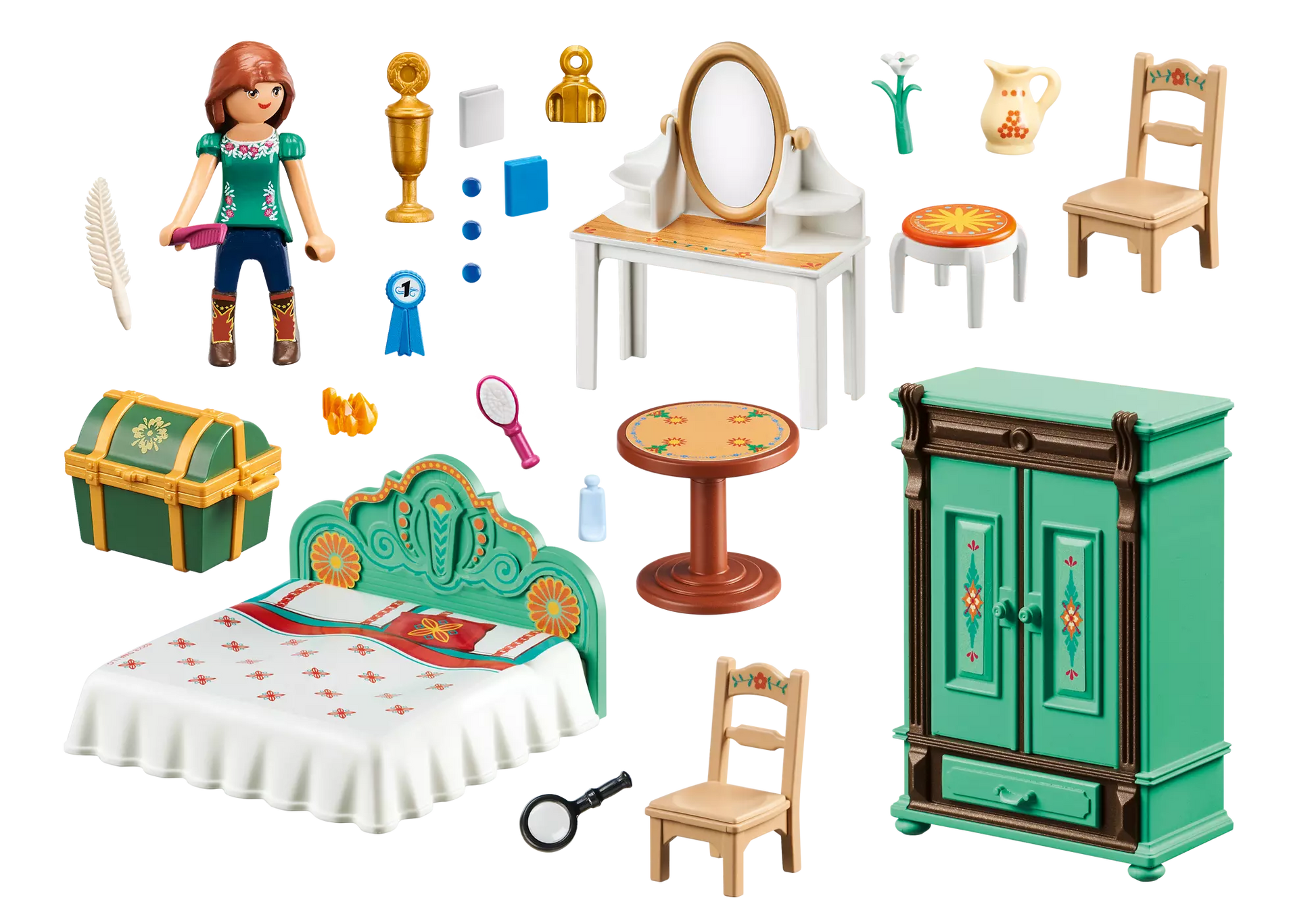 Playmobil 9476 Spirit Luckys Schlafzimmer - plegobil