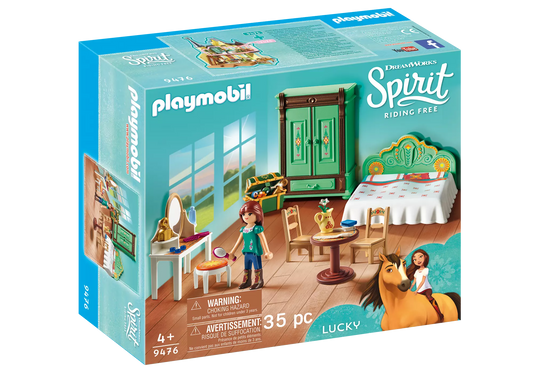 Playmobil 9476 Spirit Luckys Schlafzimmer - plegobil