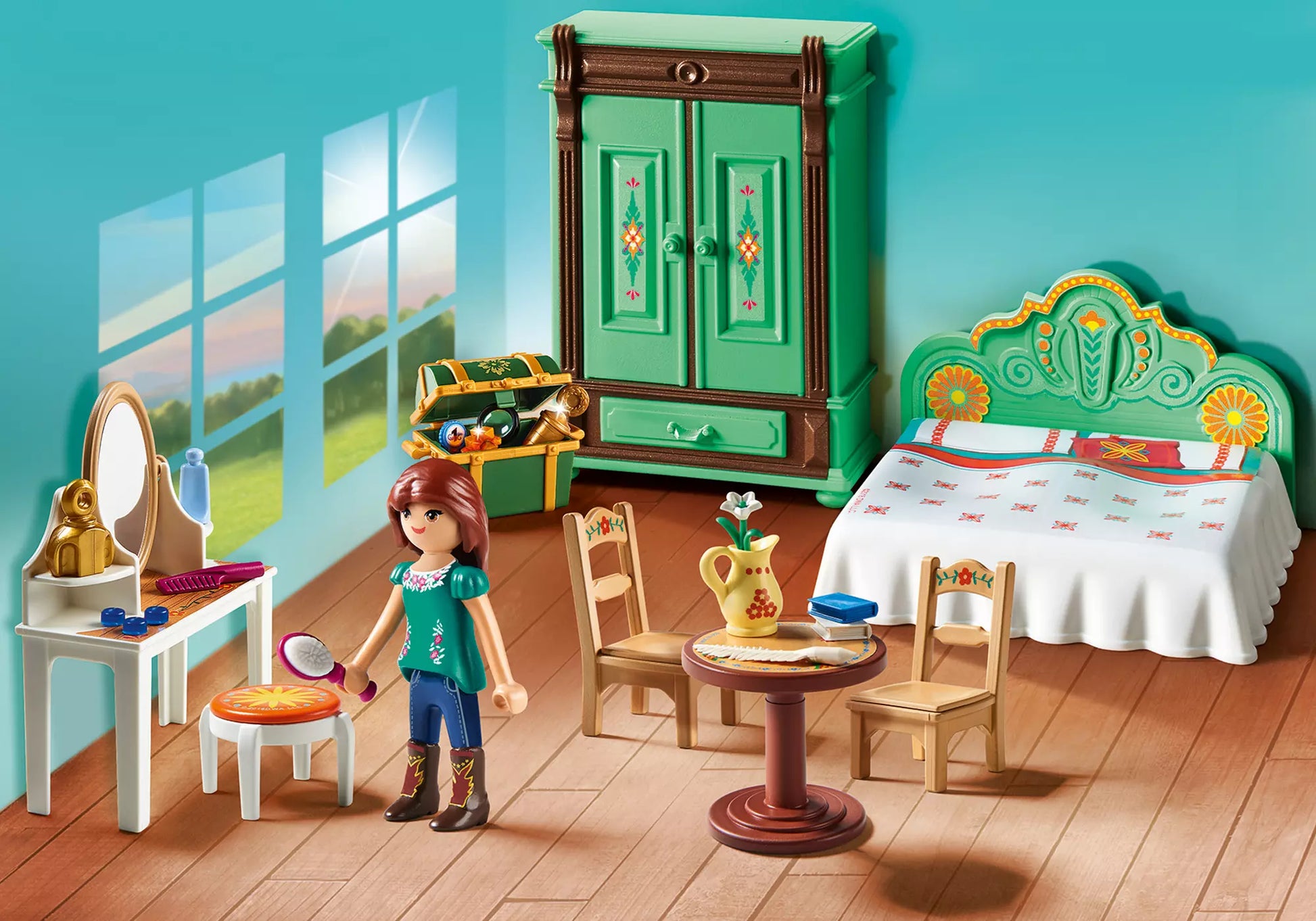 Playmobil 9476 Spirit Luckys Schlafzimmer - plegobil