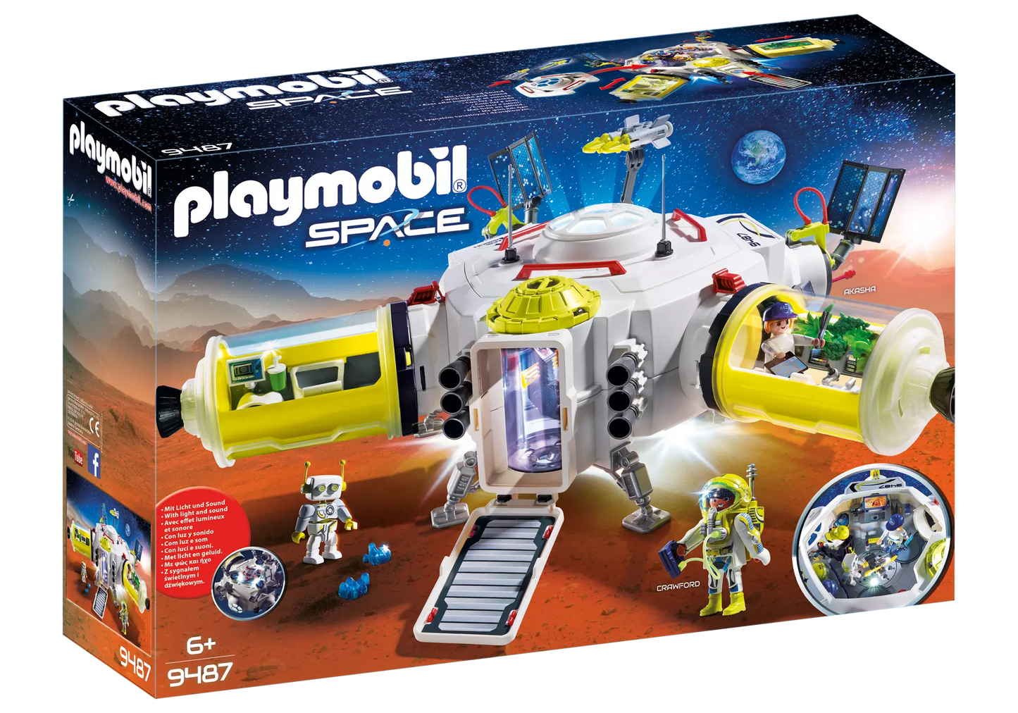 Playmobil 9487 Space Mars Station - plegobil