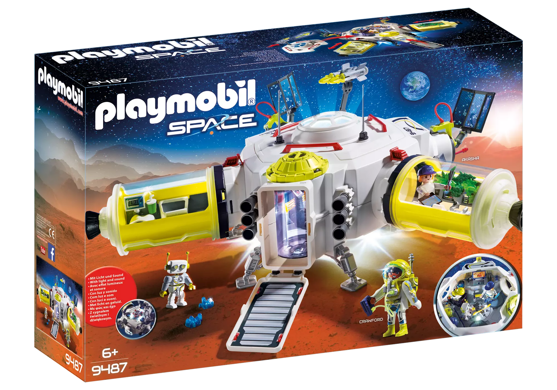 Playmobil 9487 Space Mars Station - plegobil