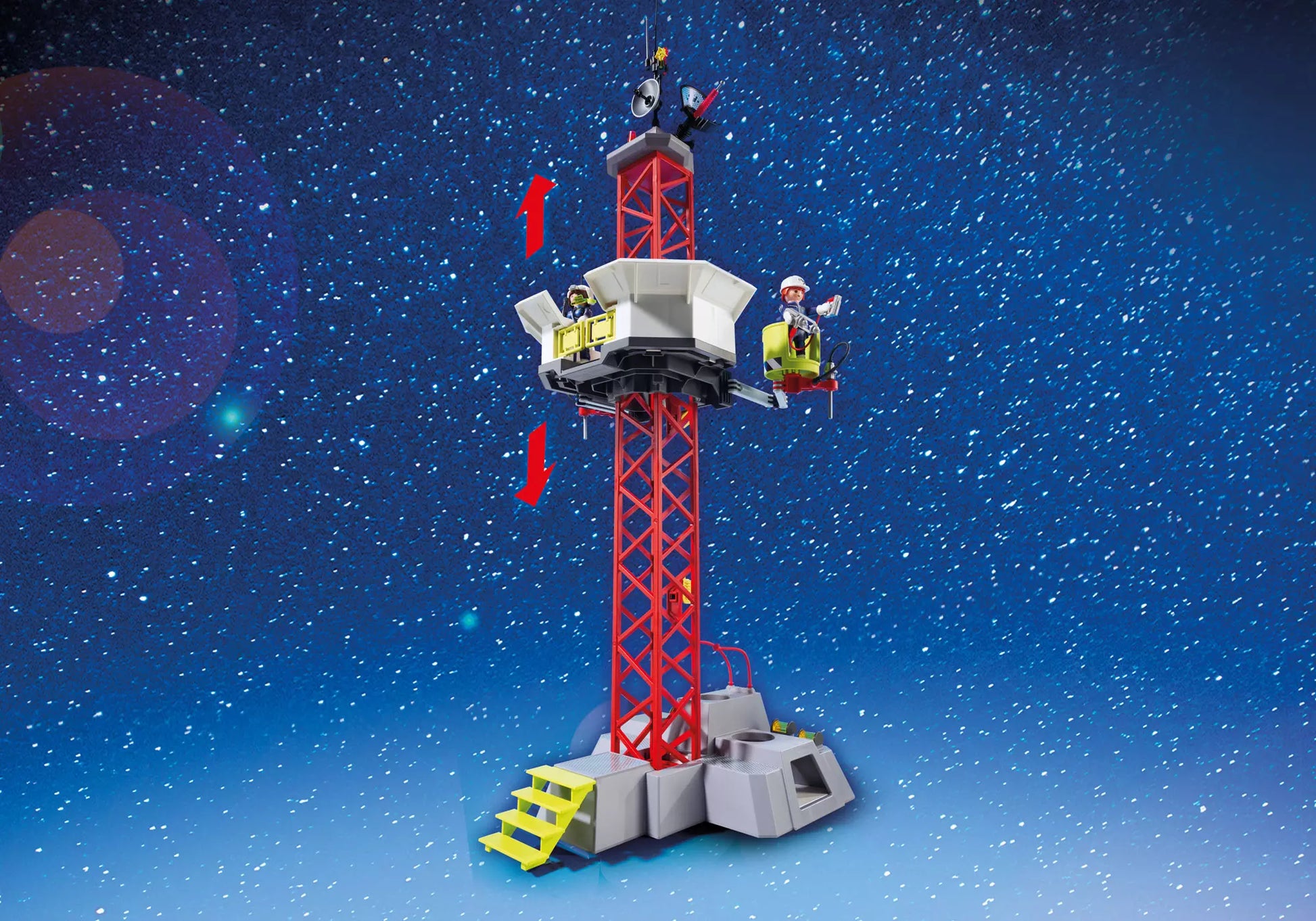 Playmobil 9488 Space Mars Rakete mit Startrampe - plegobil