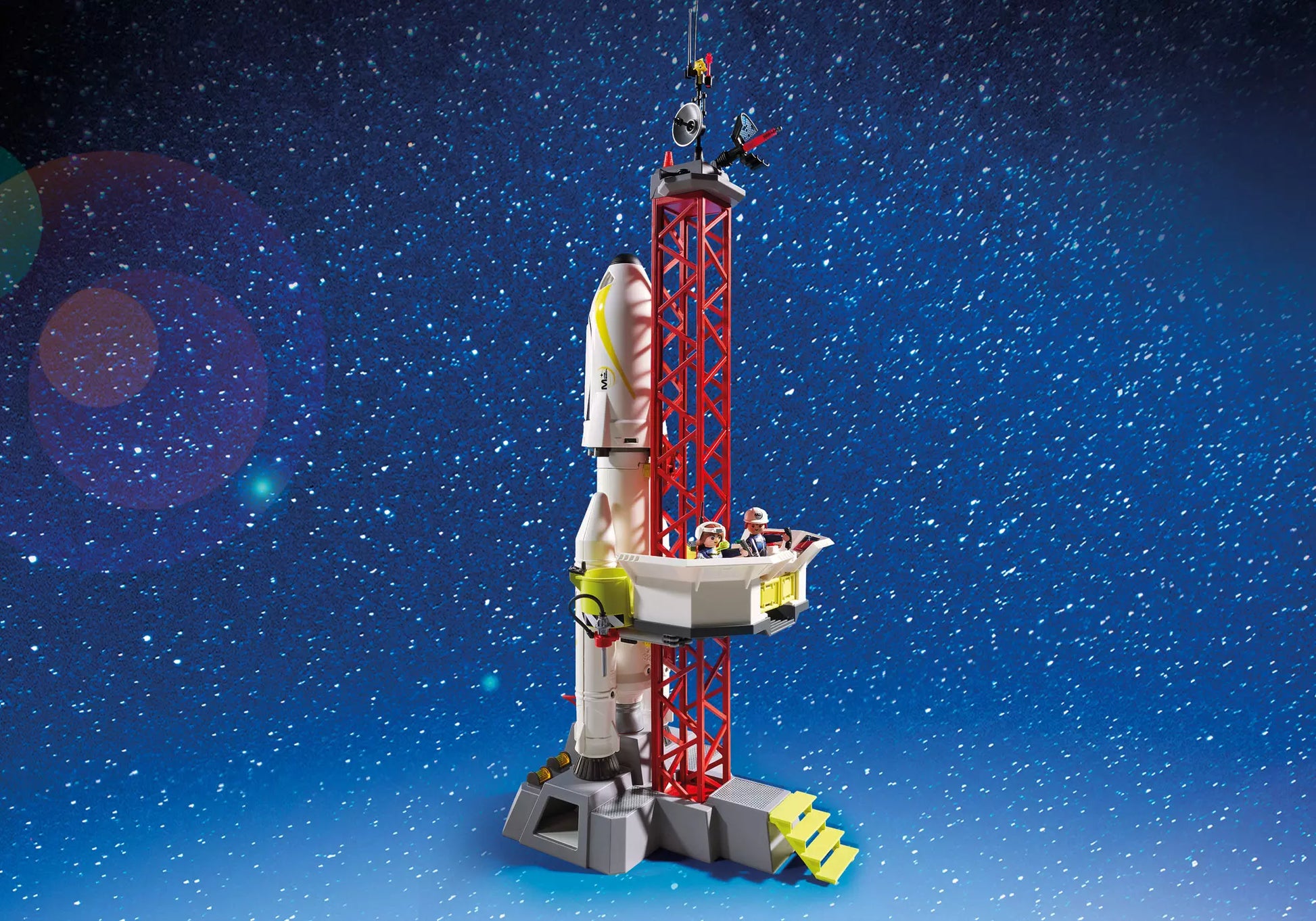 Playmobil 9488 Space Mars Rakete mit Startrampe - plegobil