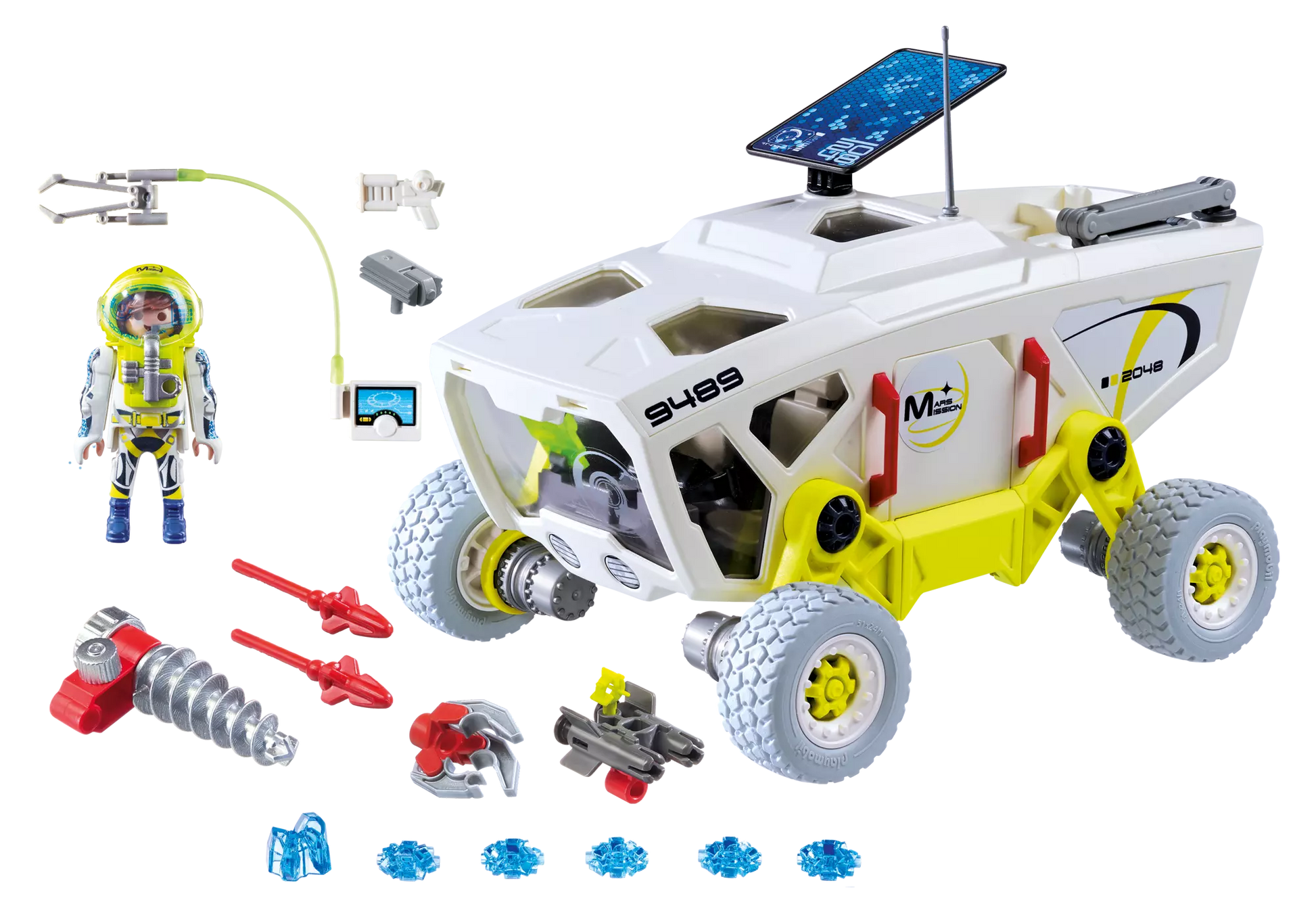 Playmobil 9489 Space Mars Erkundungsfahrzeug - plegobil