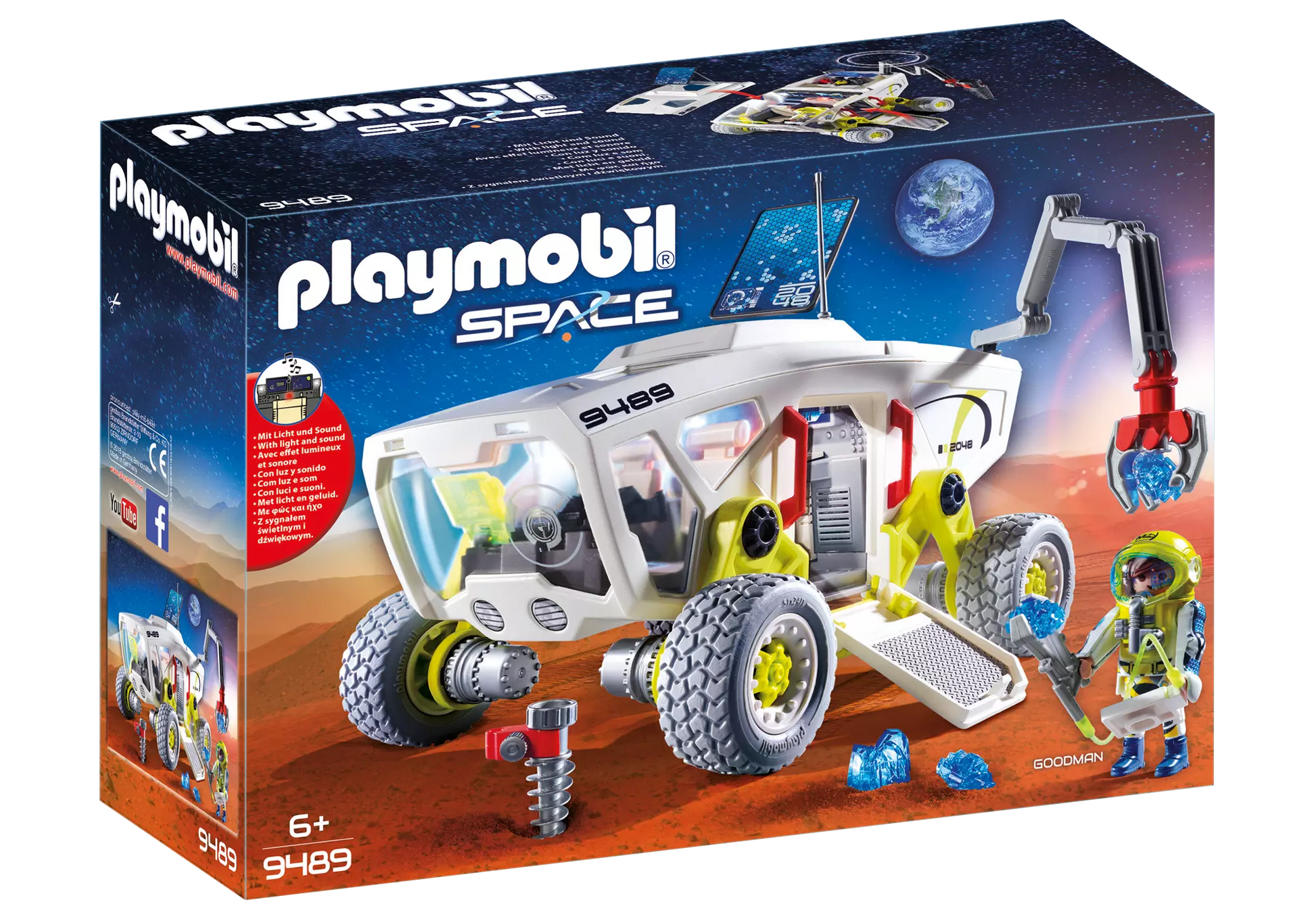 Playmobil 9489 Space Mars Erkundungsfahrzeug - plegobil