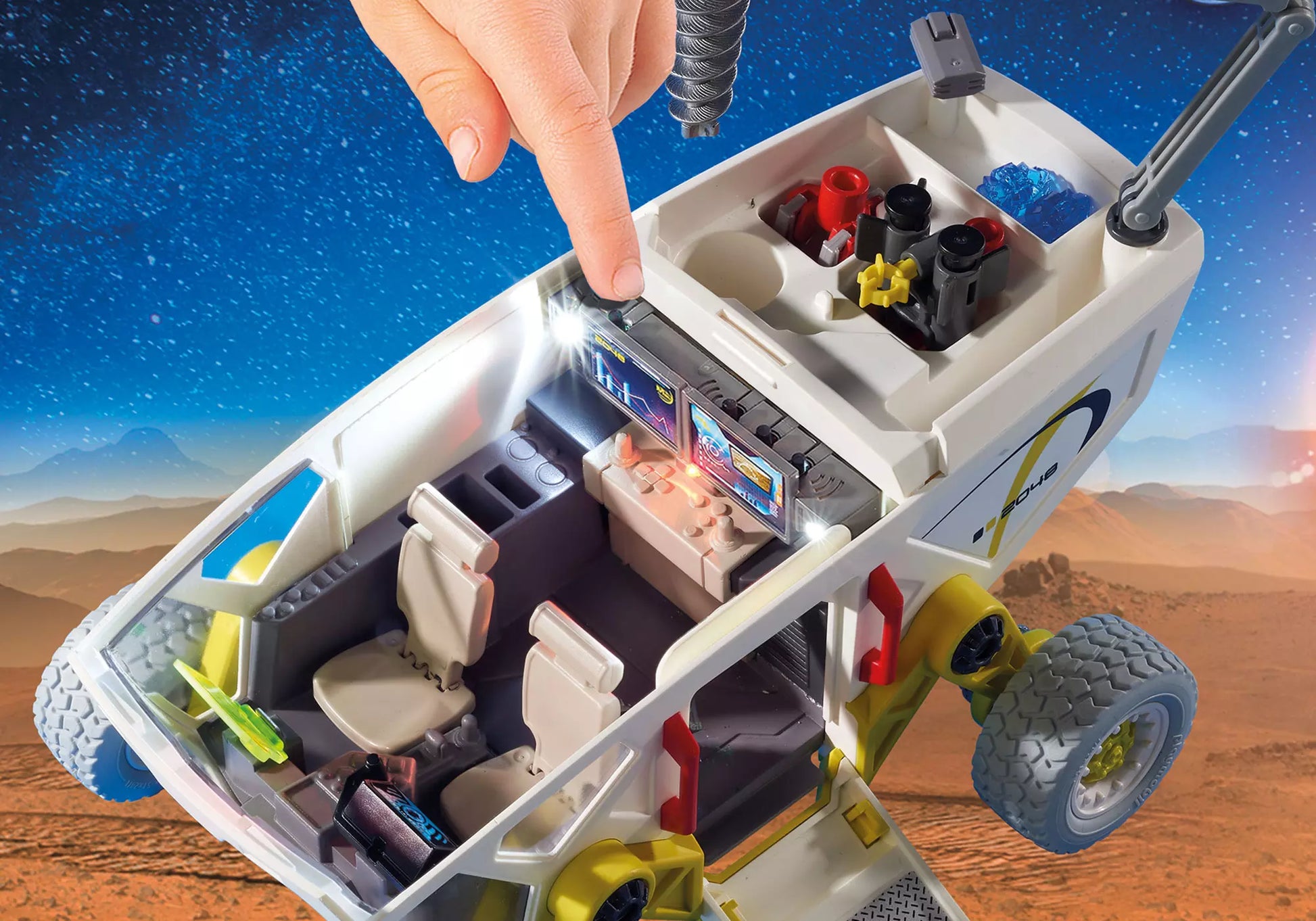 Playmobil 9489 Space Mars Erkundungsfahrzeug - plegobil