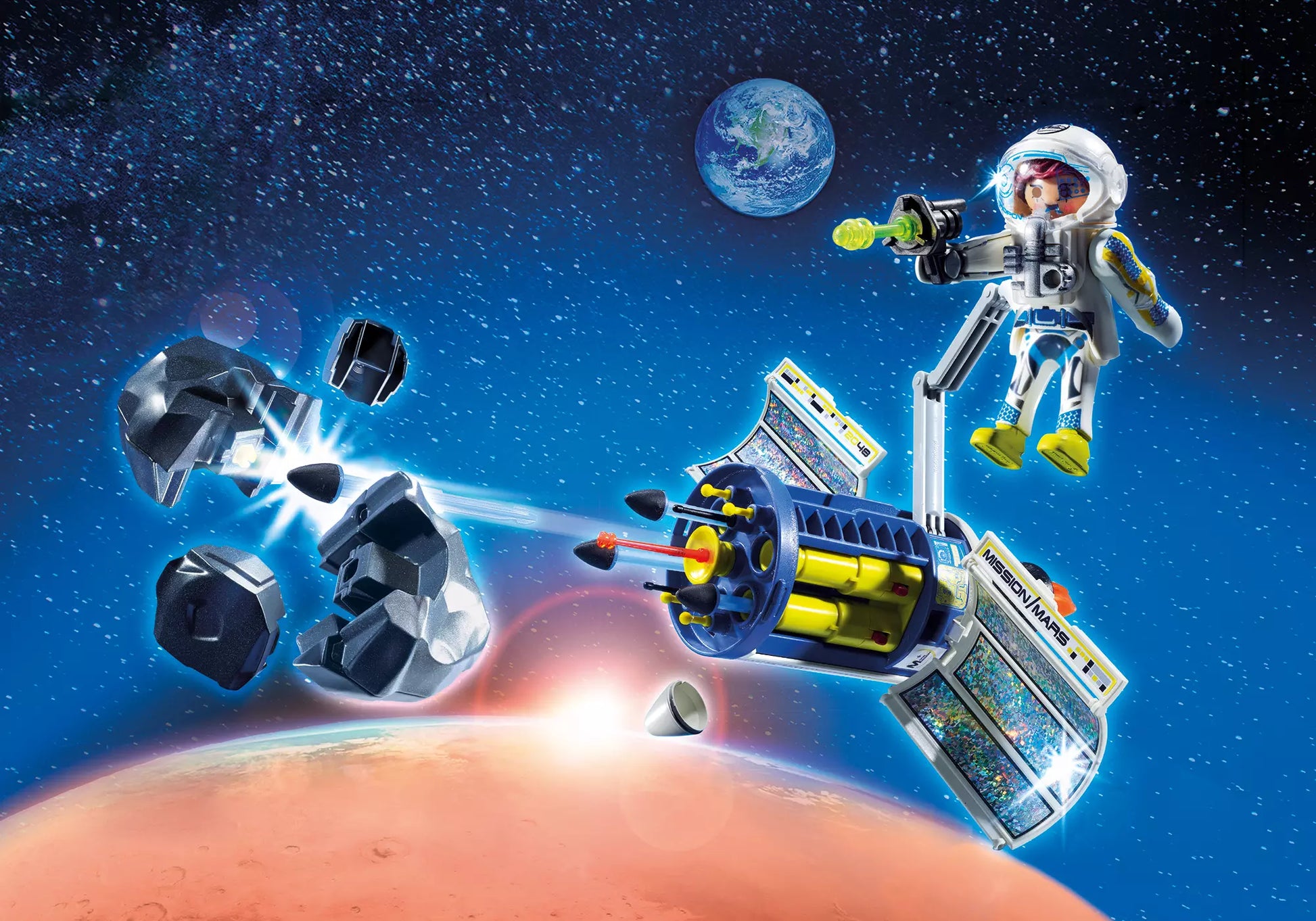 Playmobil 9490 Space Meteoroiden Zerstörer - plegobil