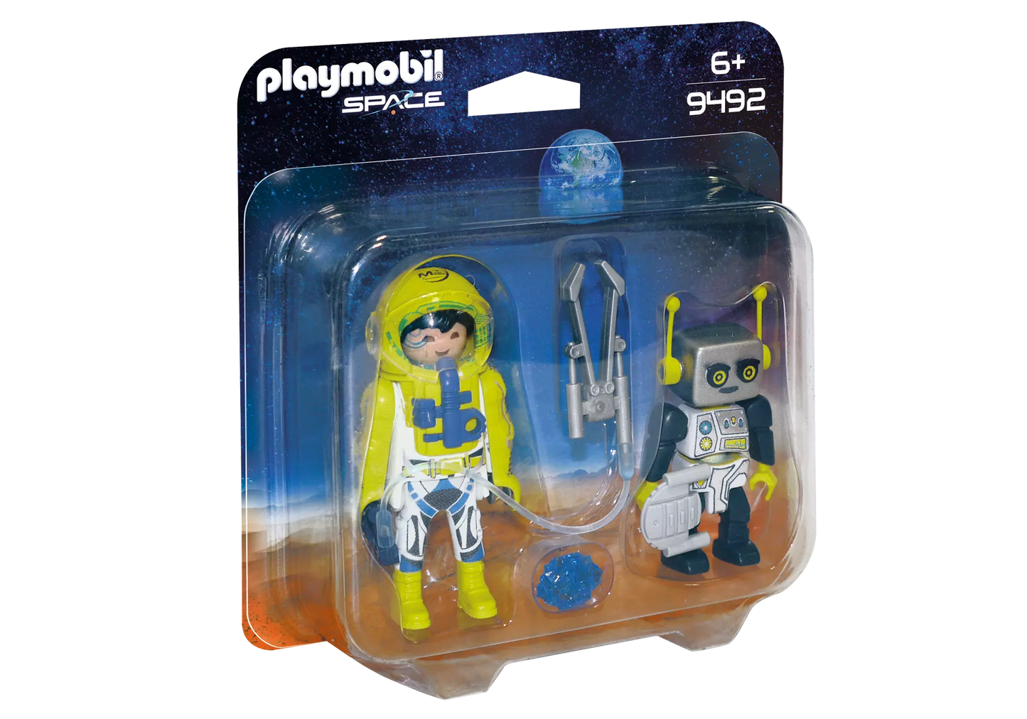 Playmobil 9492 ESA DuoPack Duo Pack Astronaut und Roboter - plegobil