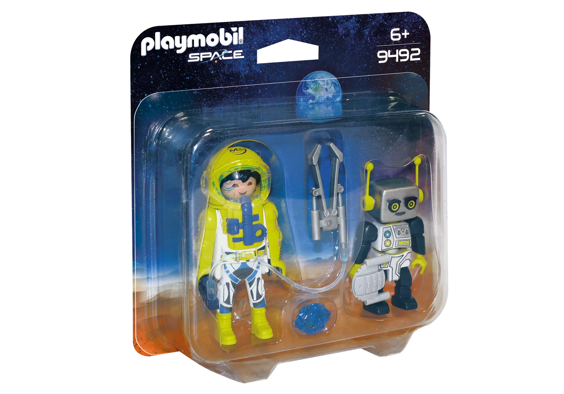 Playmobil 9492 ESA DuoPack Duo Pack Astronaut und Roboter - plegobil