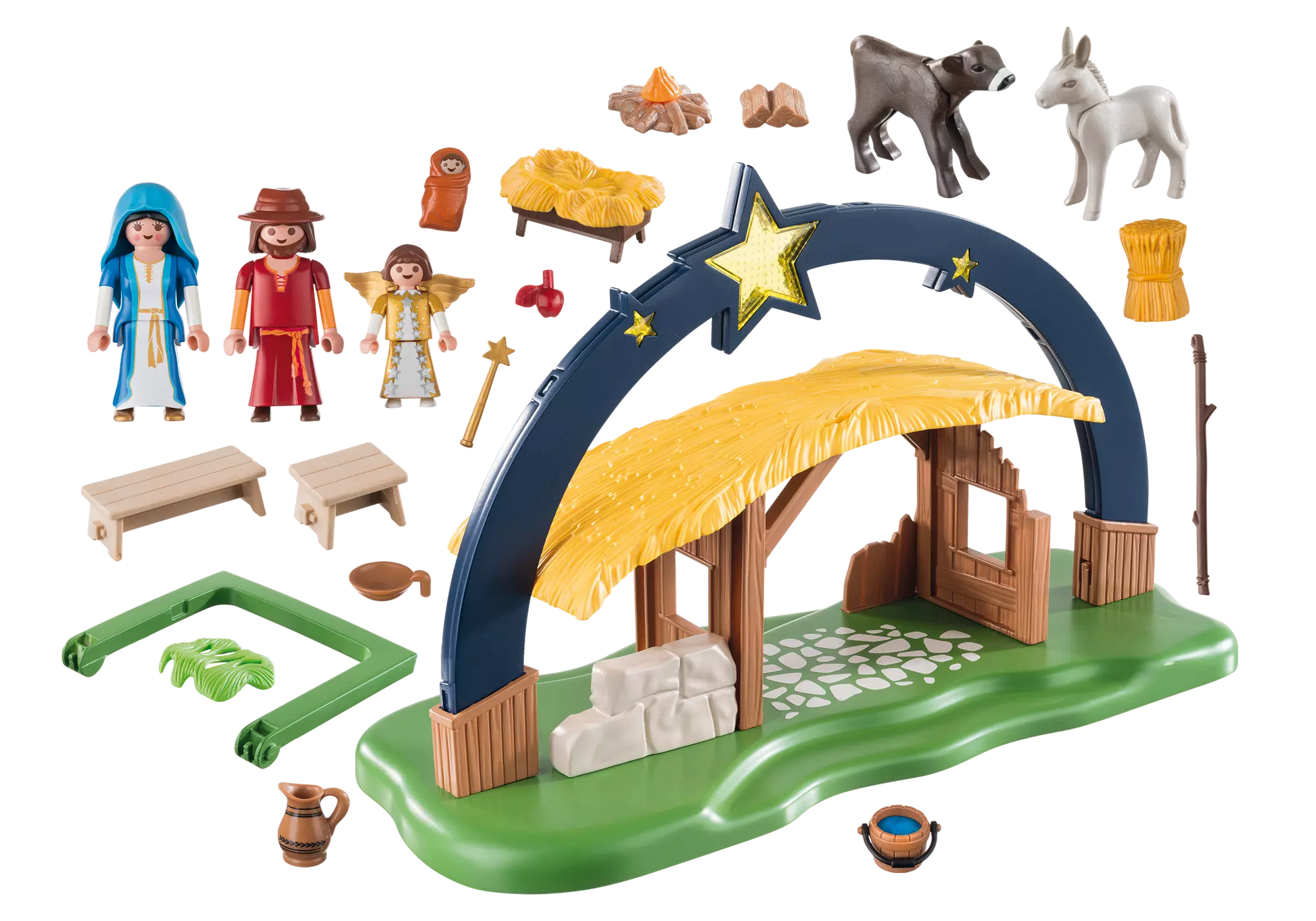 Playmobil 9494 Christmas Lichterbogen Weihnachtskrippe - plegobil