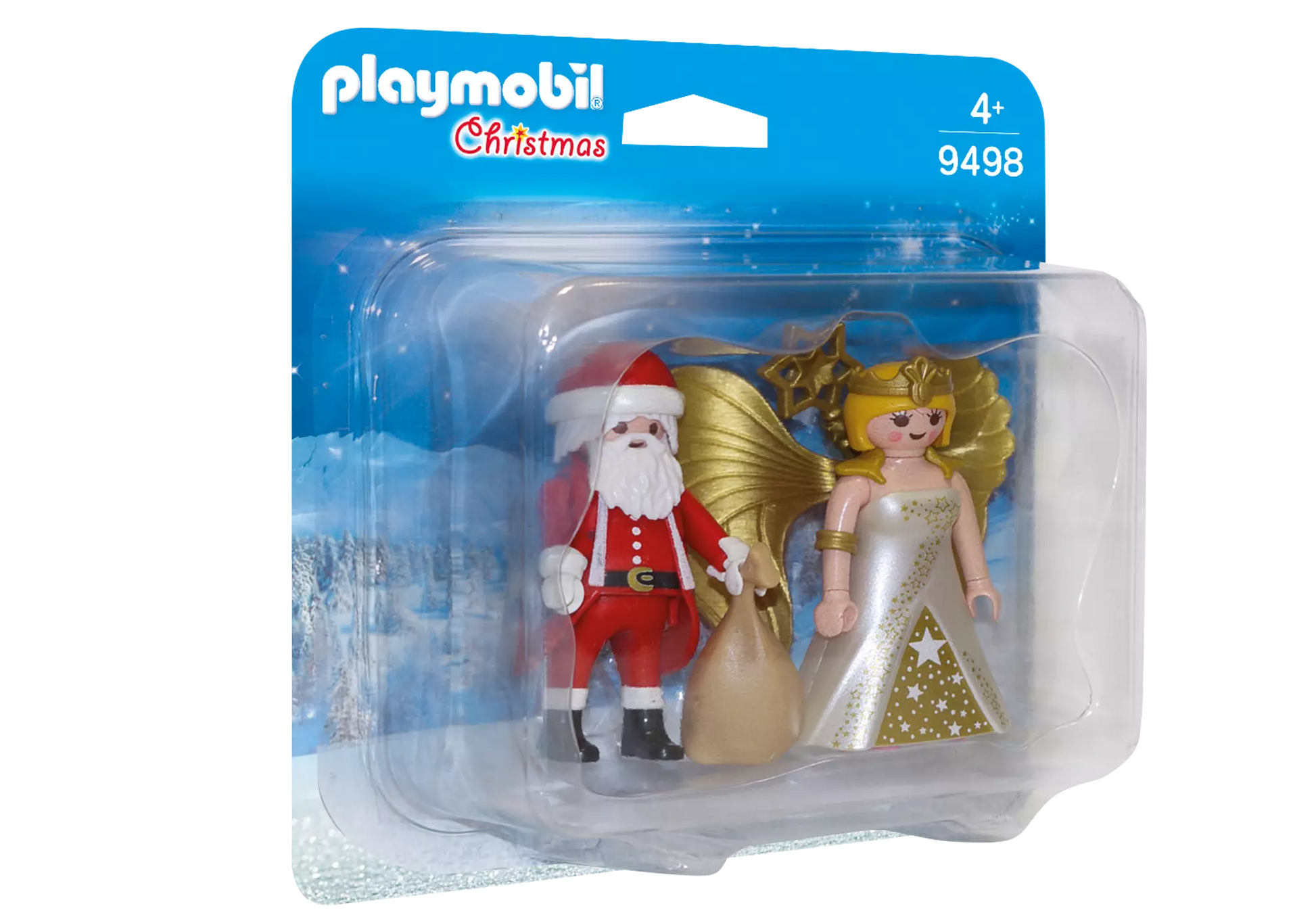 Playmobil 9498 Christmas DuoPack Weihnachtsmann und Engel - plegobil