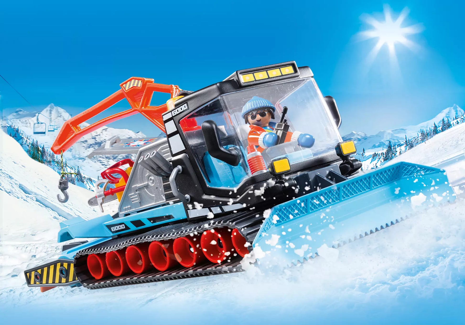 Playmobil 9500 Family Fun Pistenraupe - plegobil