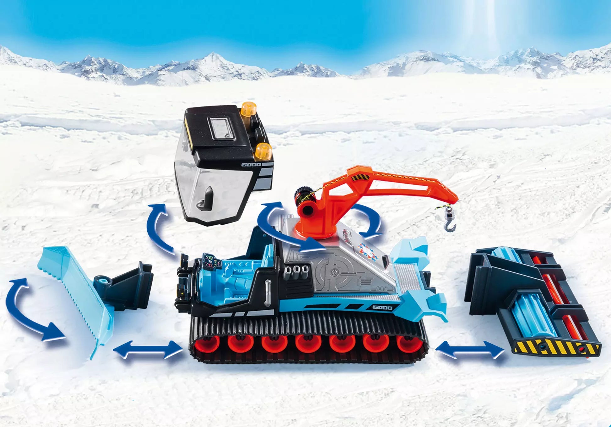 Playmobil 9500 Family Fun Pistenraupe - plegobil