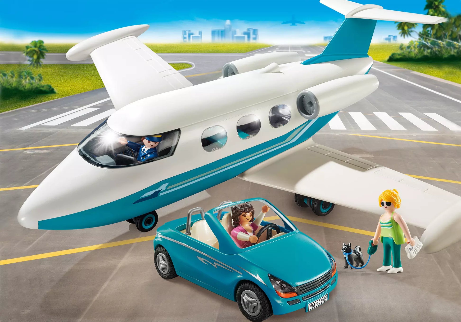 Playmobil 9504 City Life Privatjet - plegobil