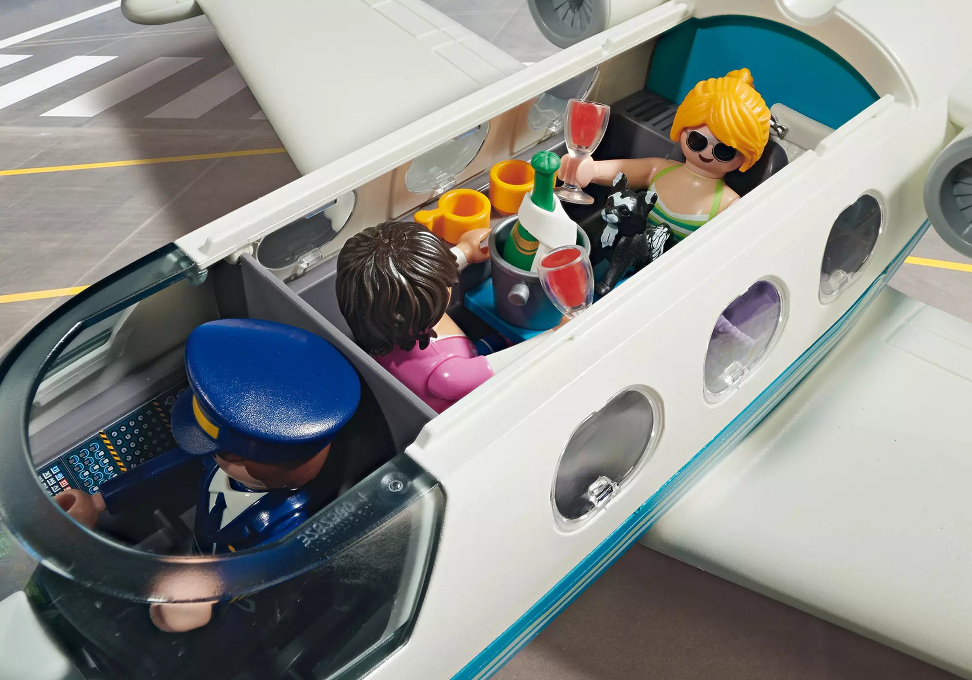 Playmobil 9504 City Life Privatjet - plegobil