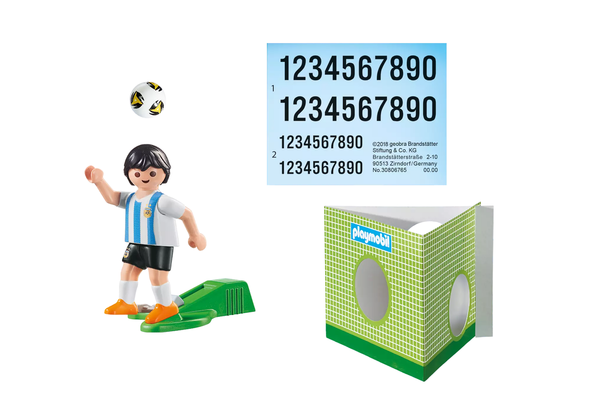 Playmobil 9508 Nationalspieler Argentinien - plegobil