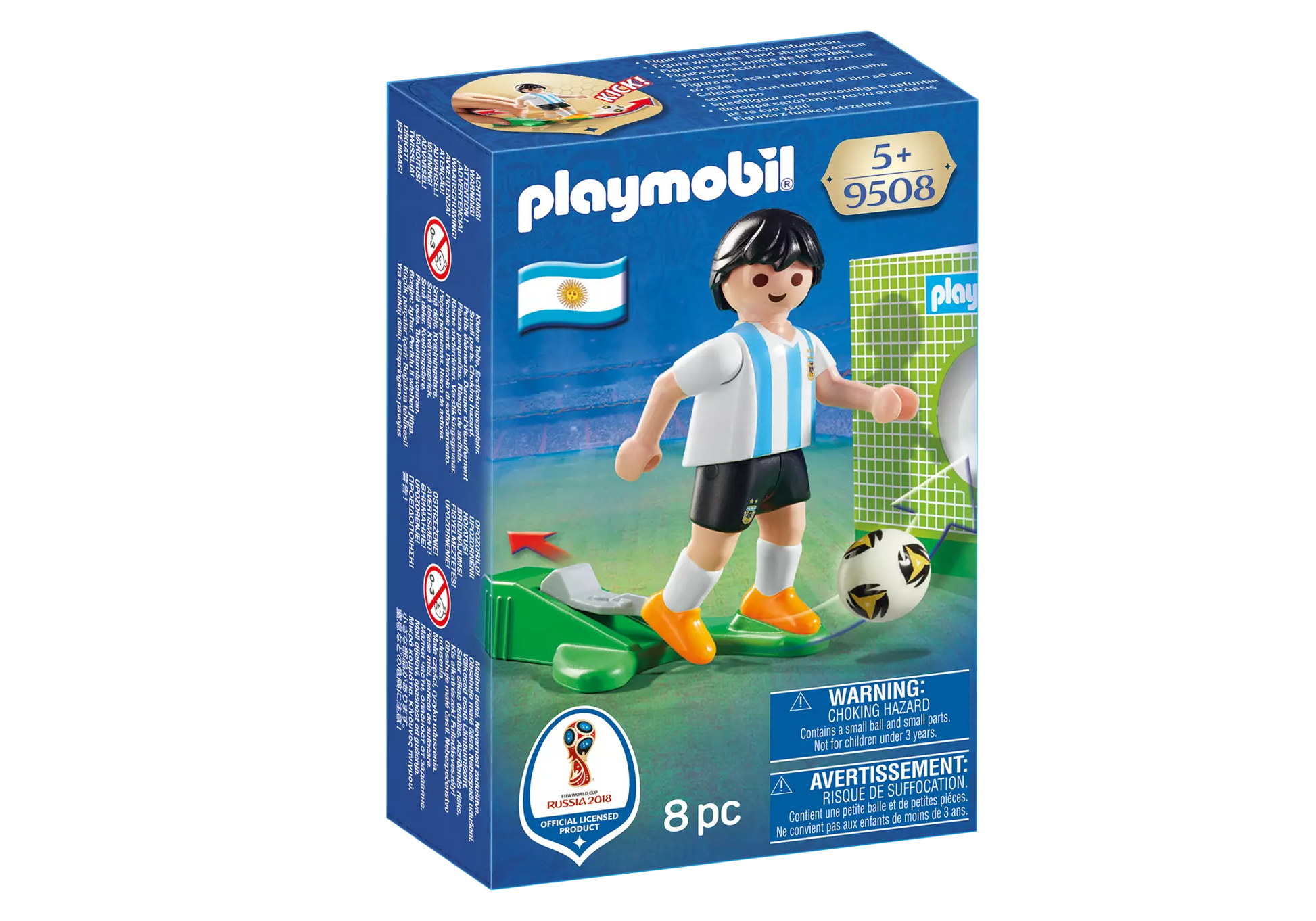 Playmobil 9508 Nationalspieler Argentinien - plegobil