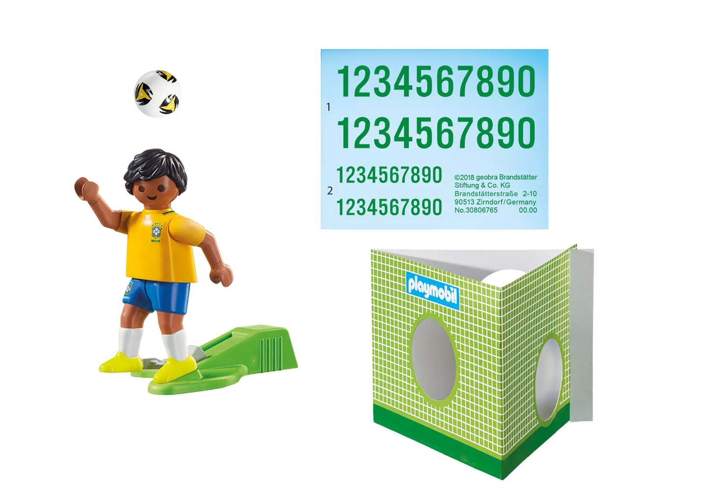 Playmobil 9510 Nationalspieler Brasilien - plegobil