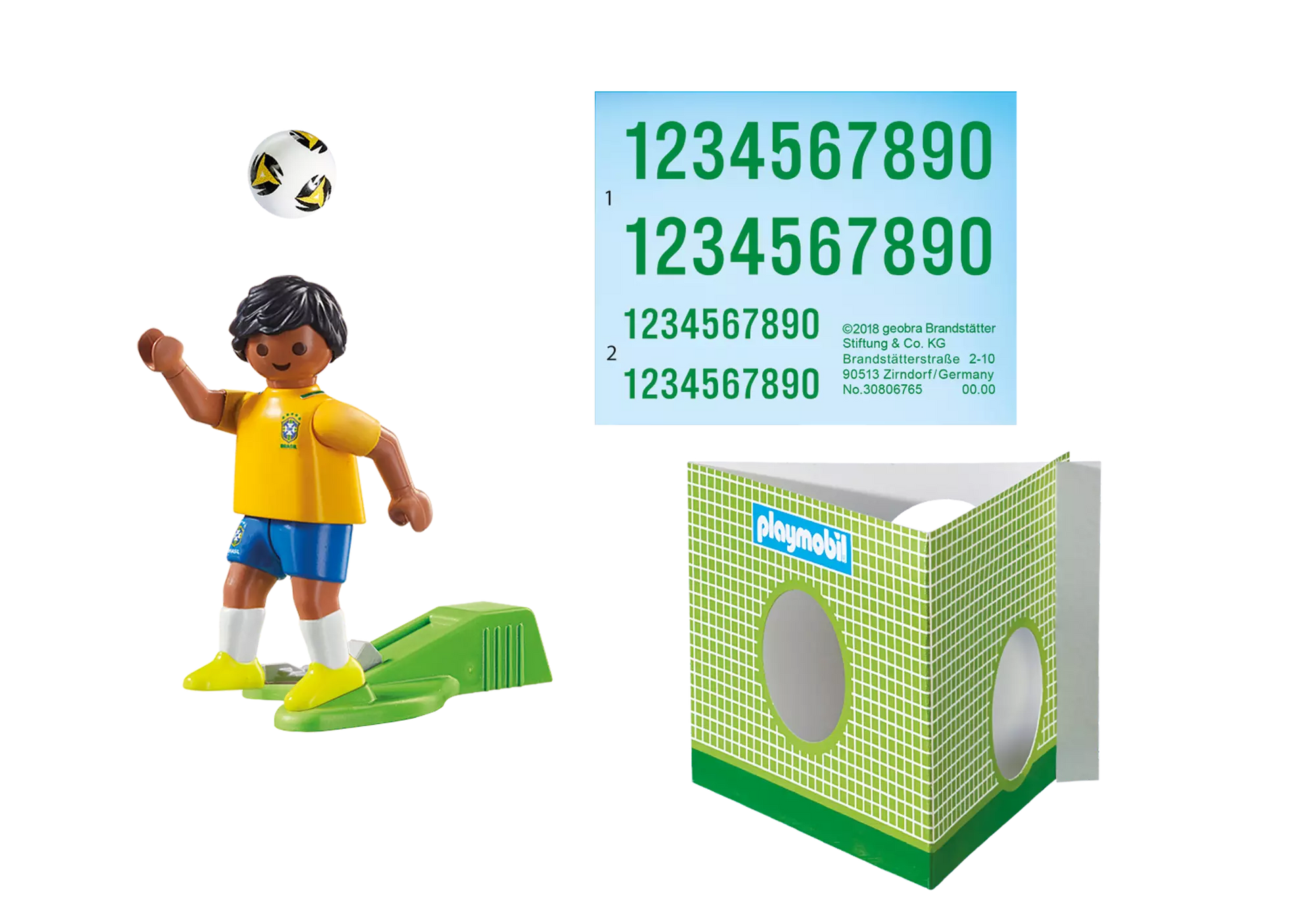 Playmobil 9510 Nationalspieler Brasilien - plegobil