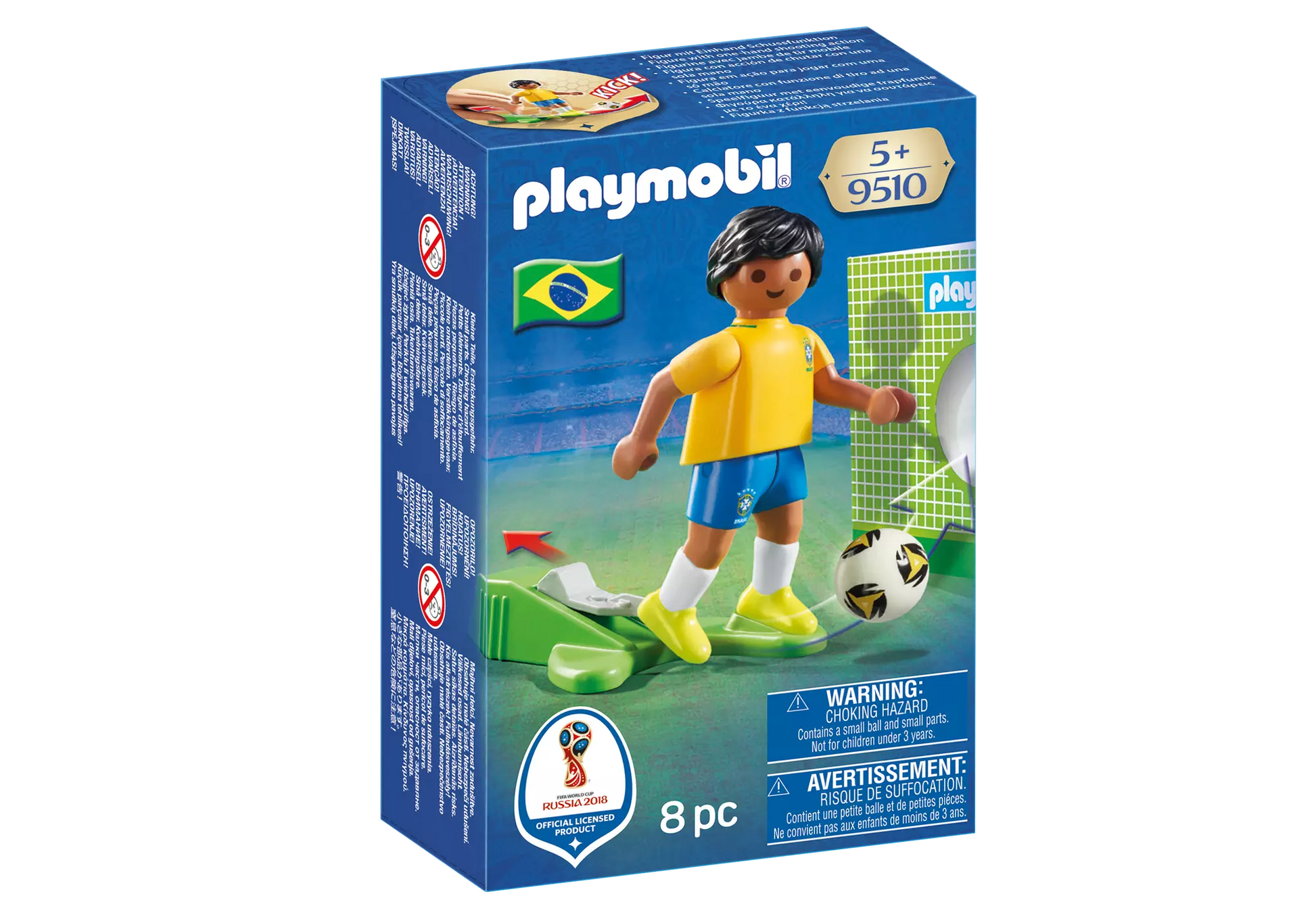 Playmobil 9510 Nationalspieler Brasilien - plegobil