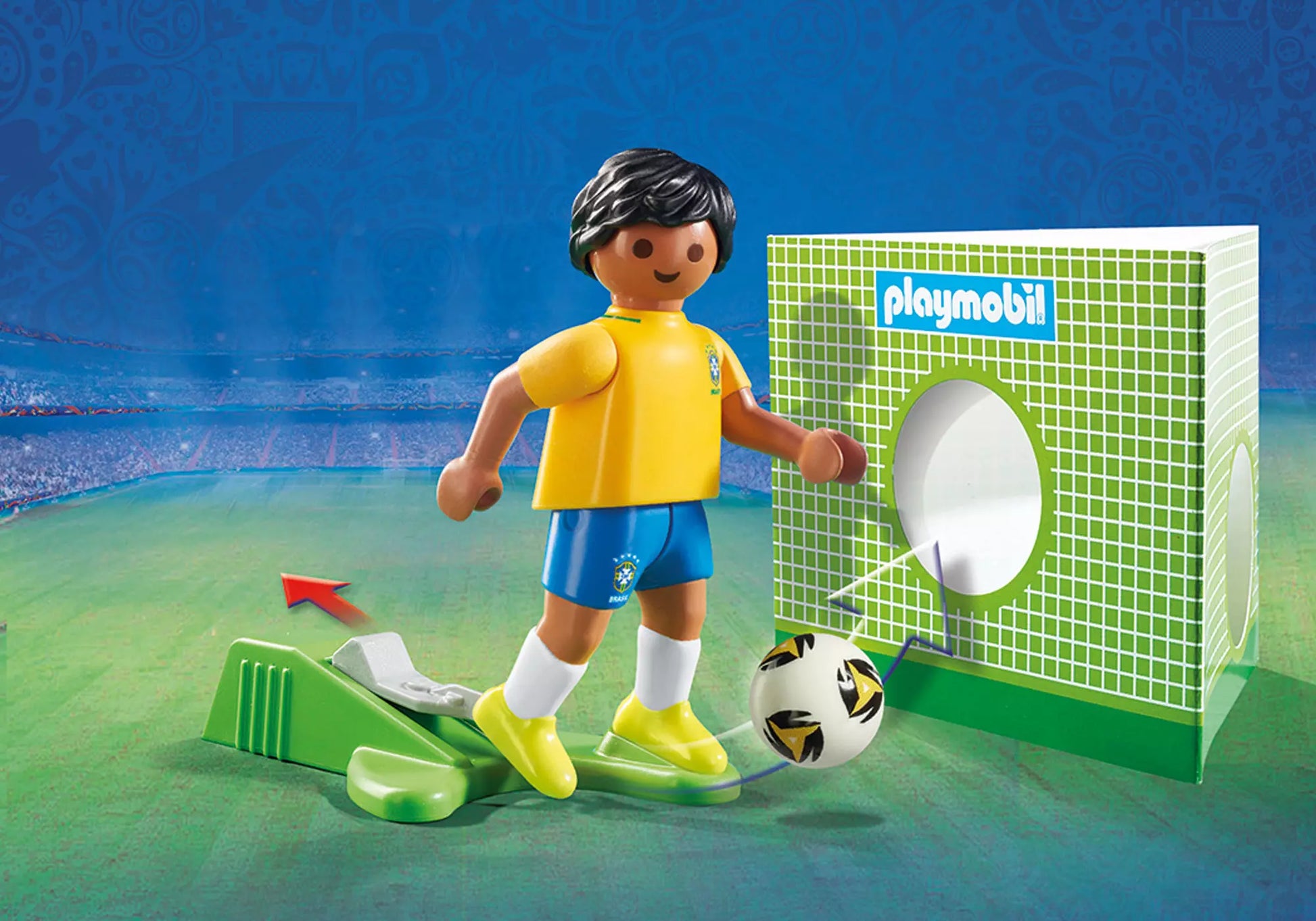 Playmobil 9510 Nationalspieler Brasilien - plegobil