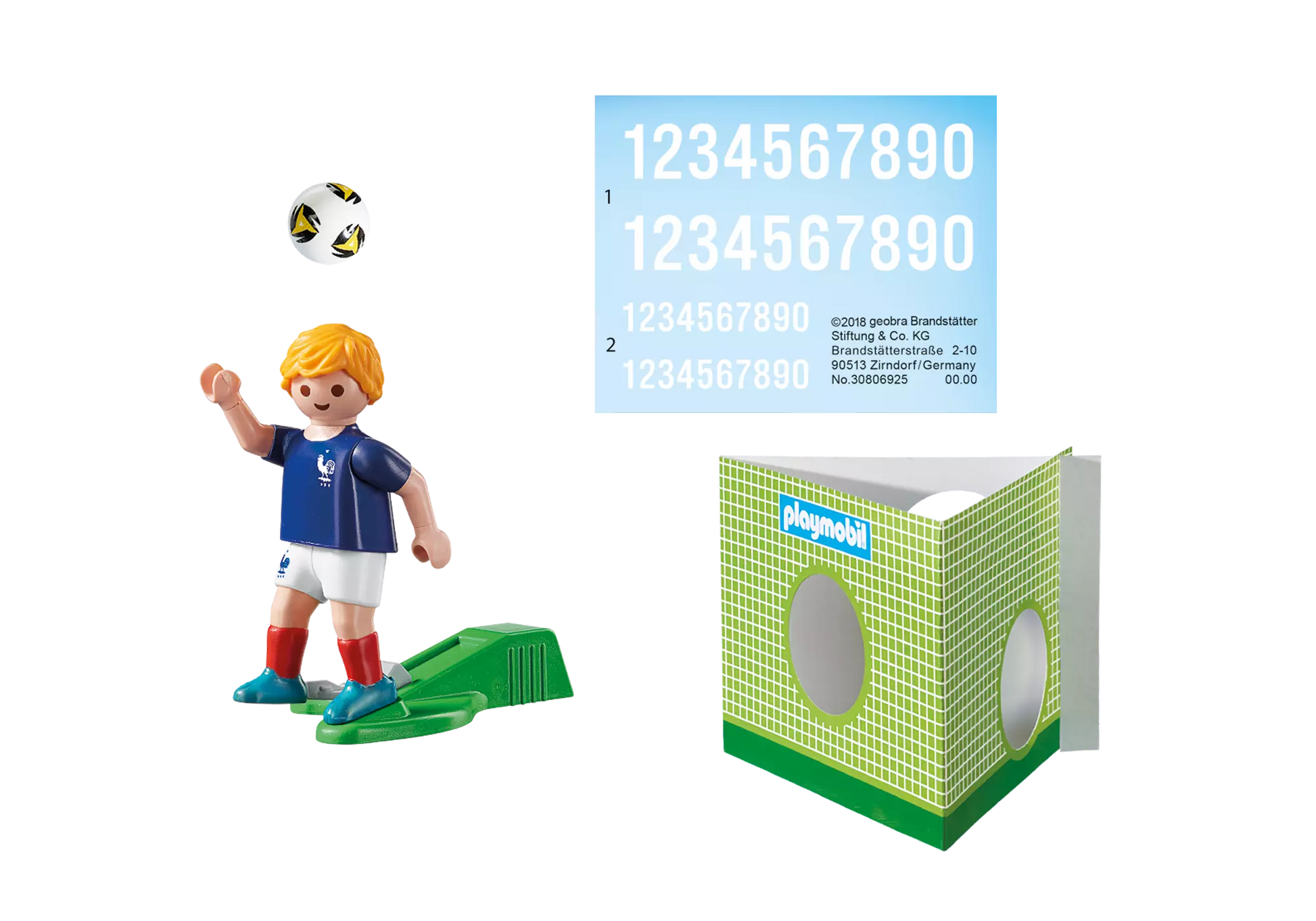 Playmobil 9513 Nationalspieler Frankreich - plegobil