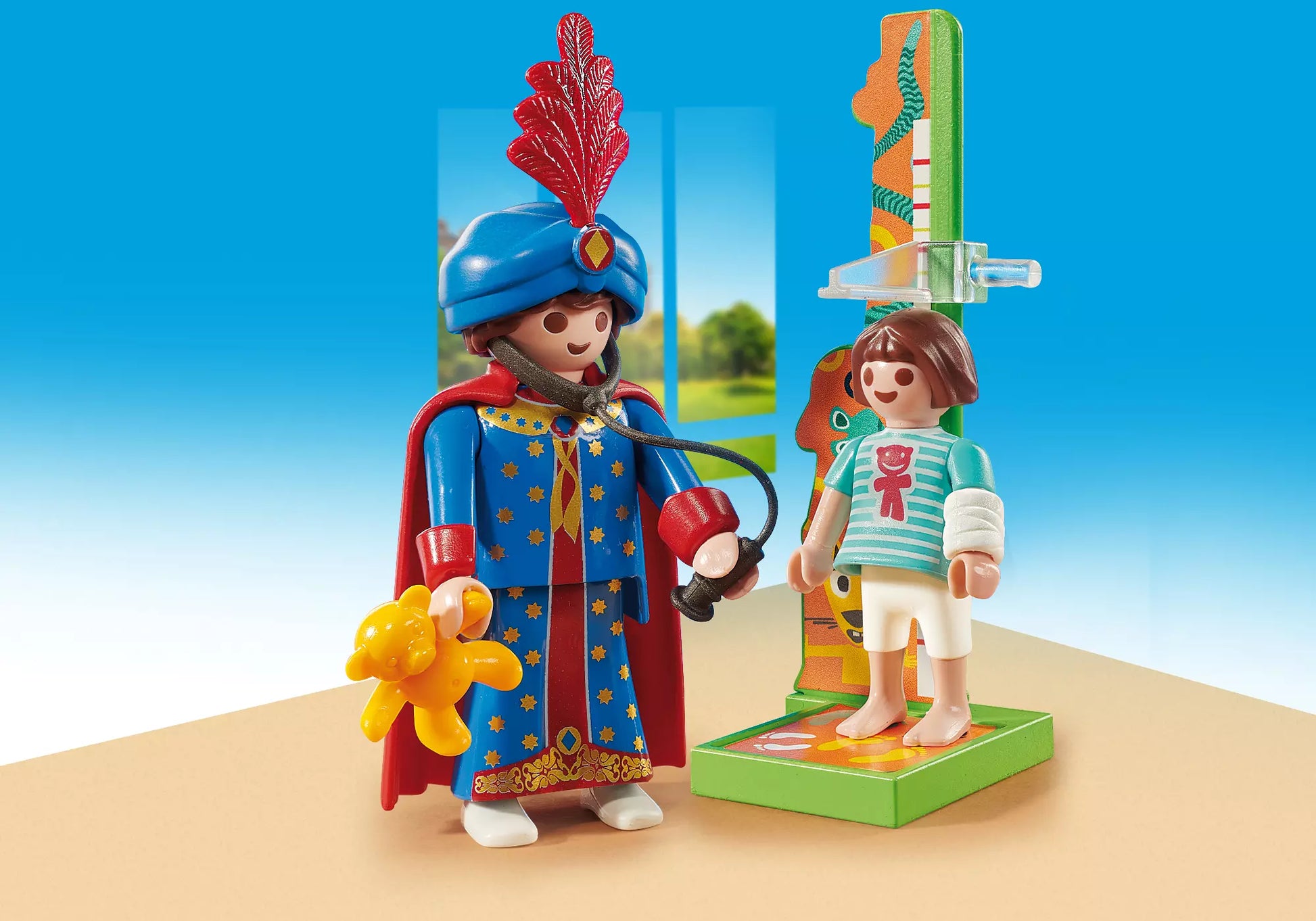 Playmobil 9519 Play + Give Magier beim Kinderarzt - plegobil