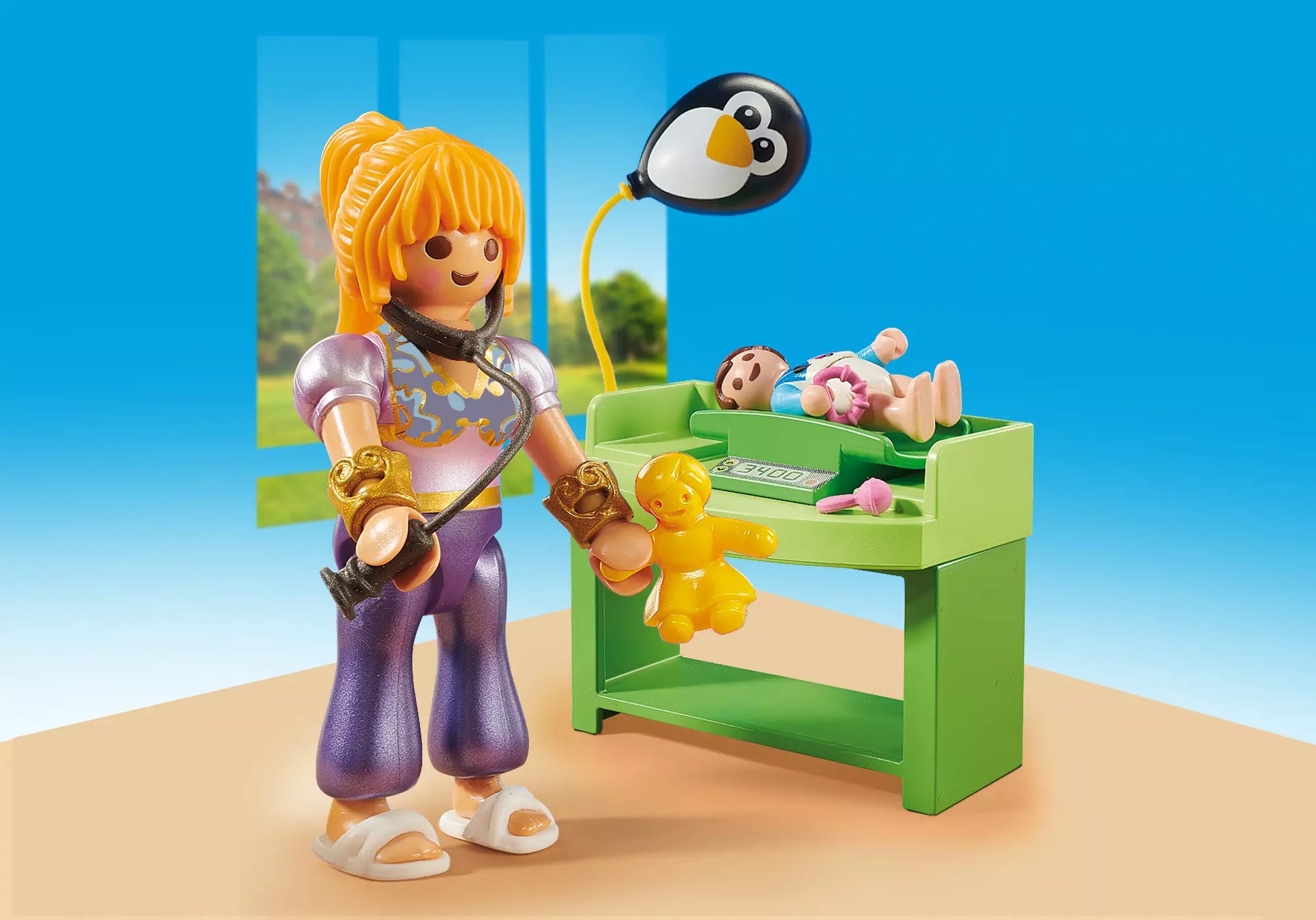 Playmobil 9520 Play + Give Magierin im Kinderkrankenhaus - plegobil