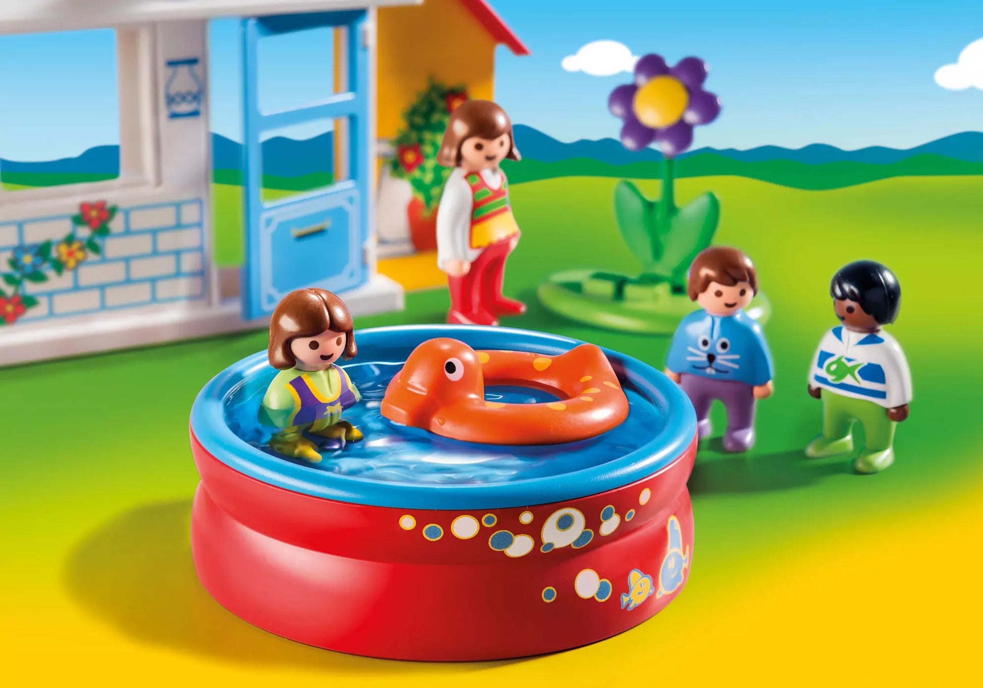 Playmobil 9527 1-2-3 Ferienhaus - plegobil