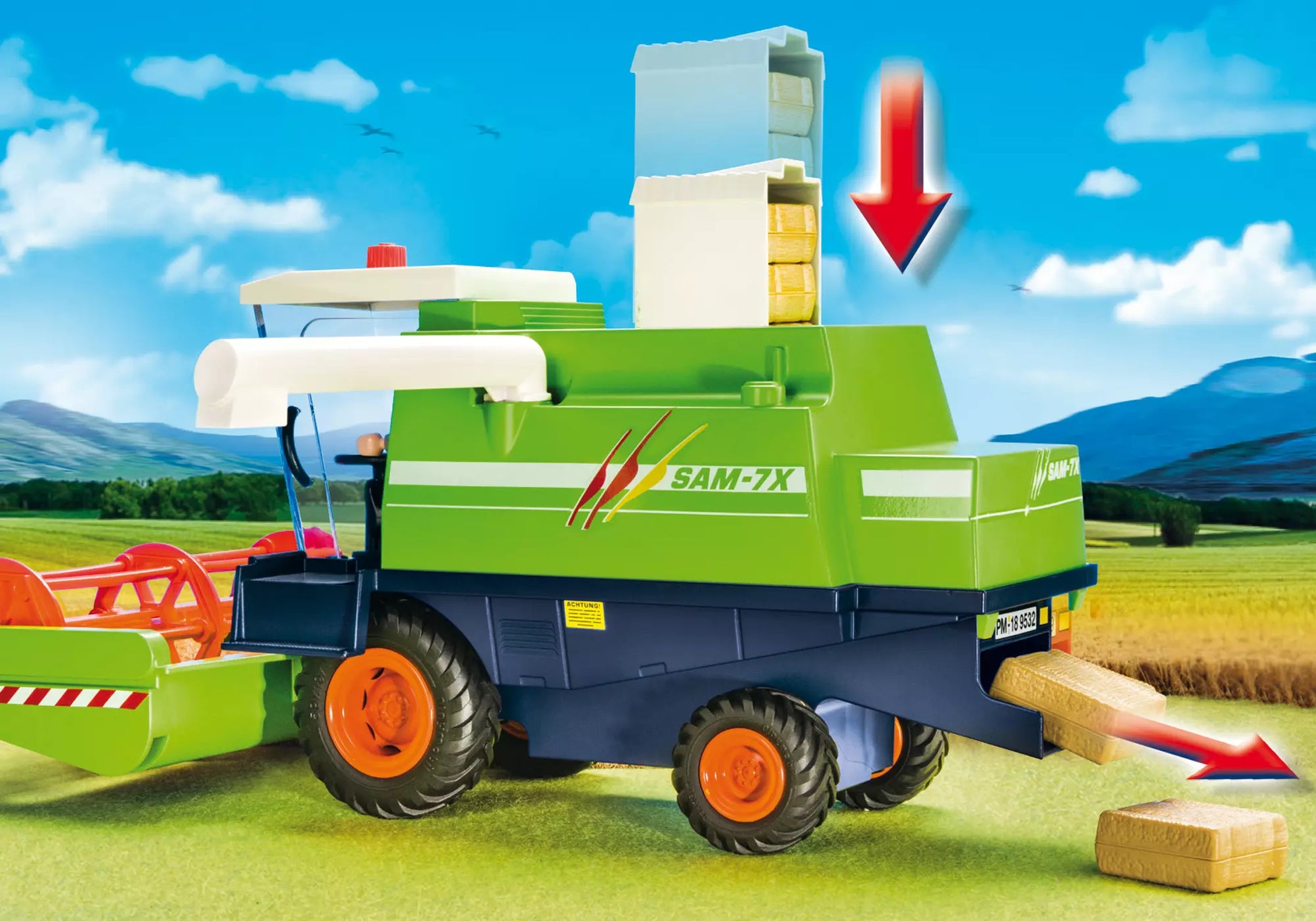 Playmobil 9532 Country Mähdrescher - plegobil