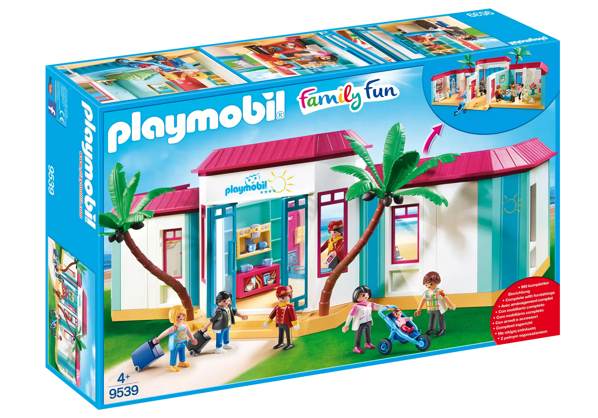 Playmobil 9539 Family Fun Ferienhotel - plegobil