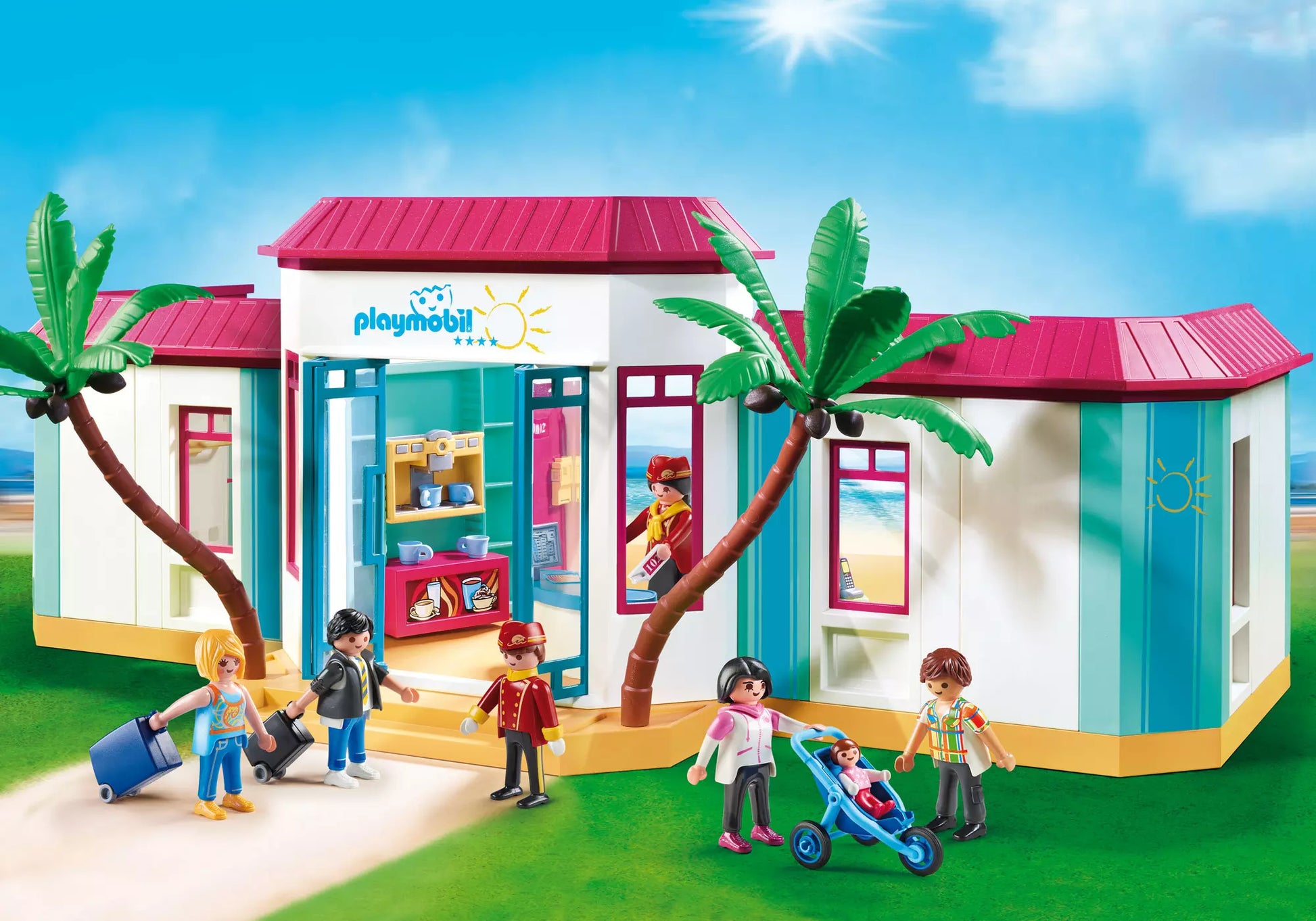 Playmobil 9539 Family Fun Ferienhotel - plegobil