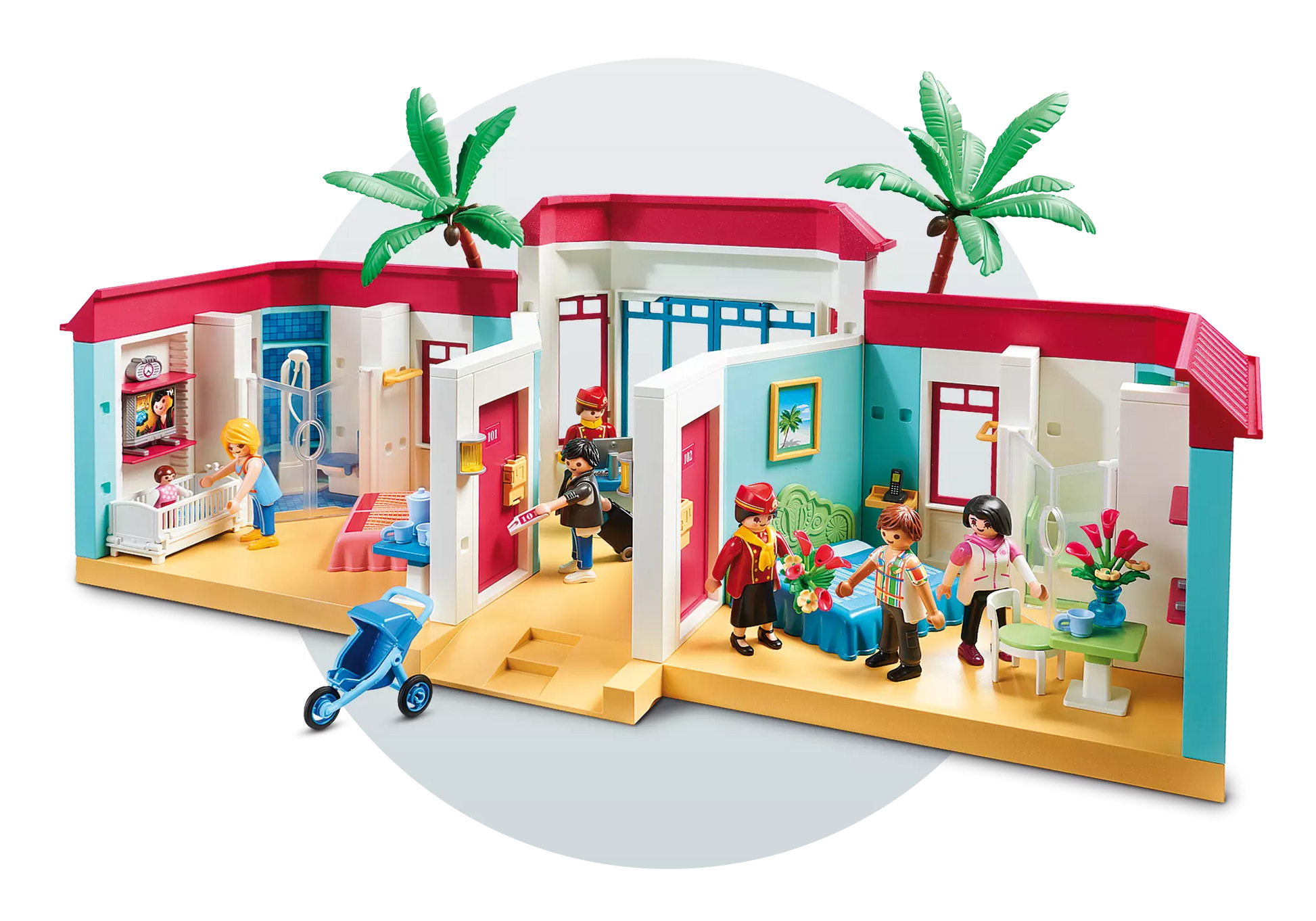 Playmobil 9539 Family Fun Ferienhotel - plegobil