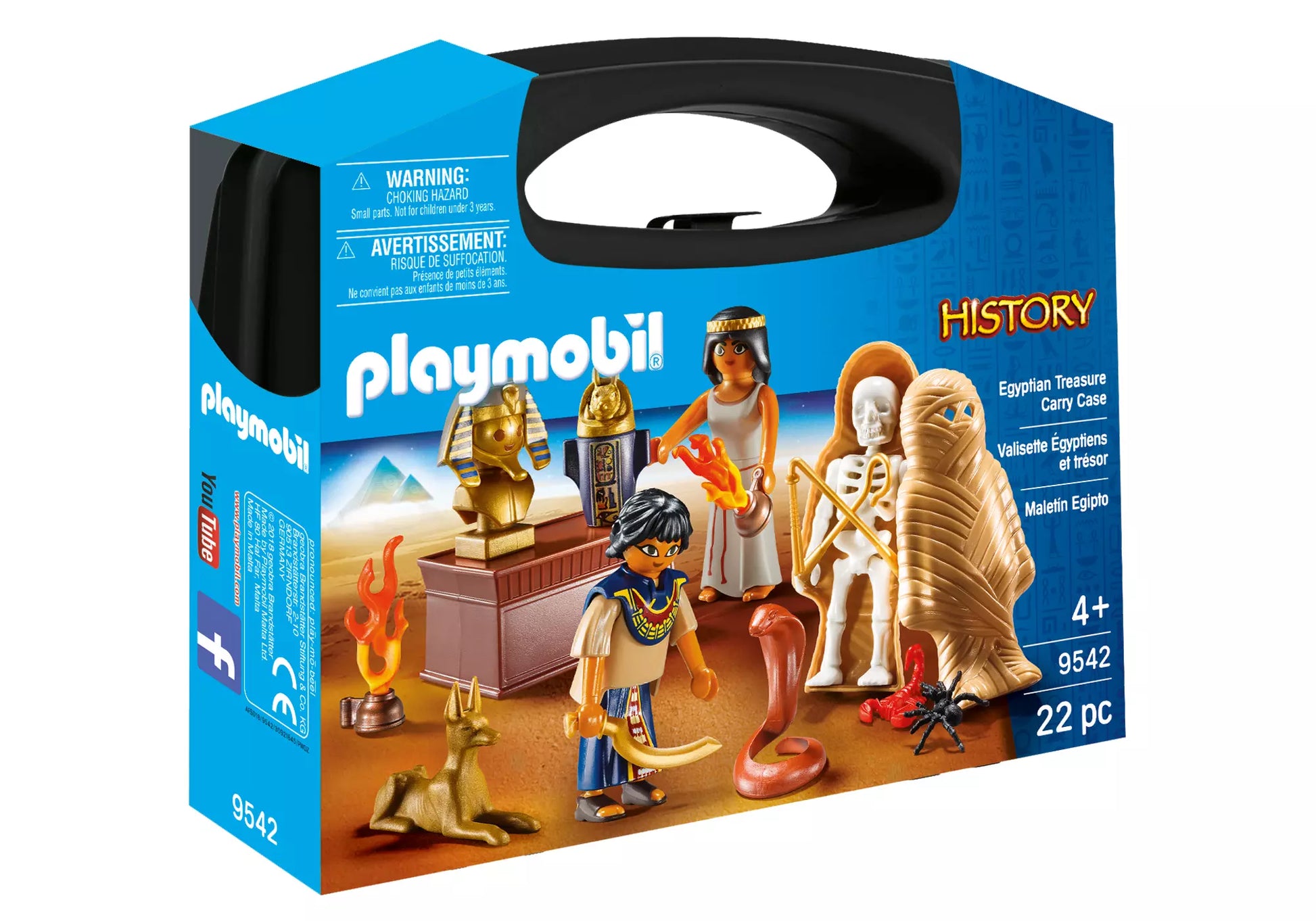 Playmobil 9542 History Carry Case Ägypten - plegobil