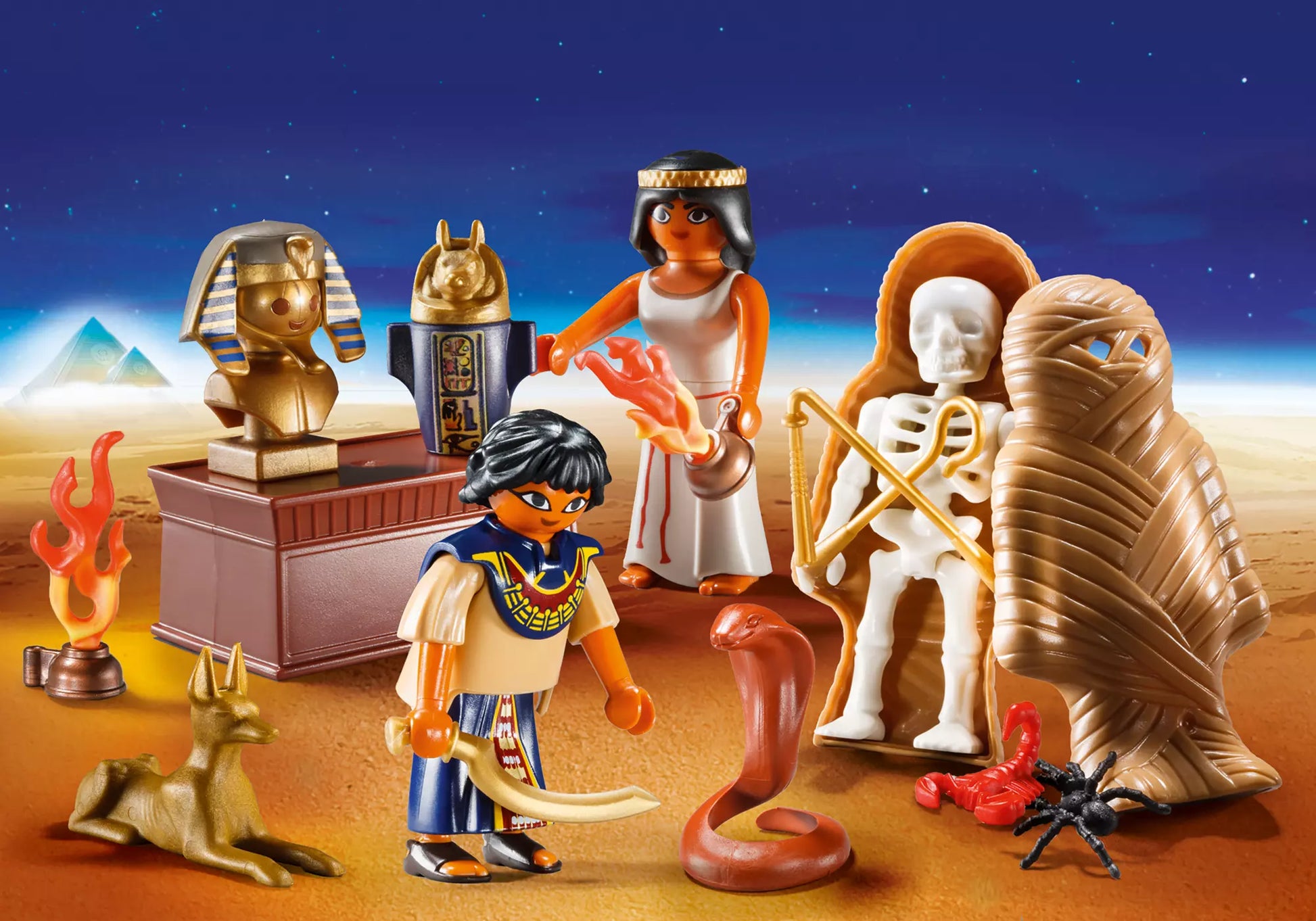 Playmobil 9542 History Carry Case Ägypten - plegobil