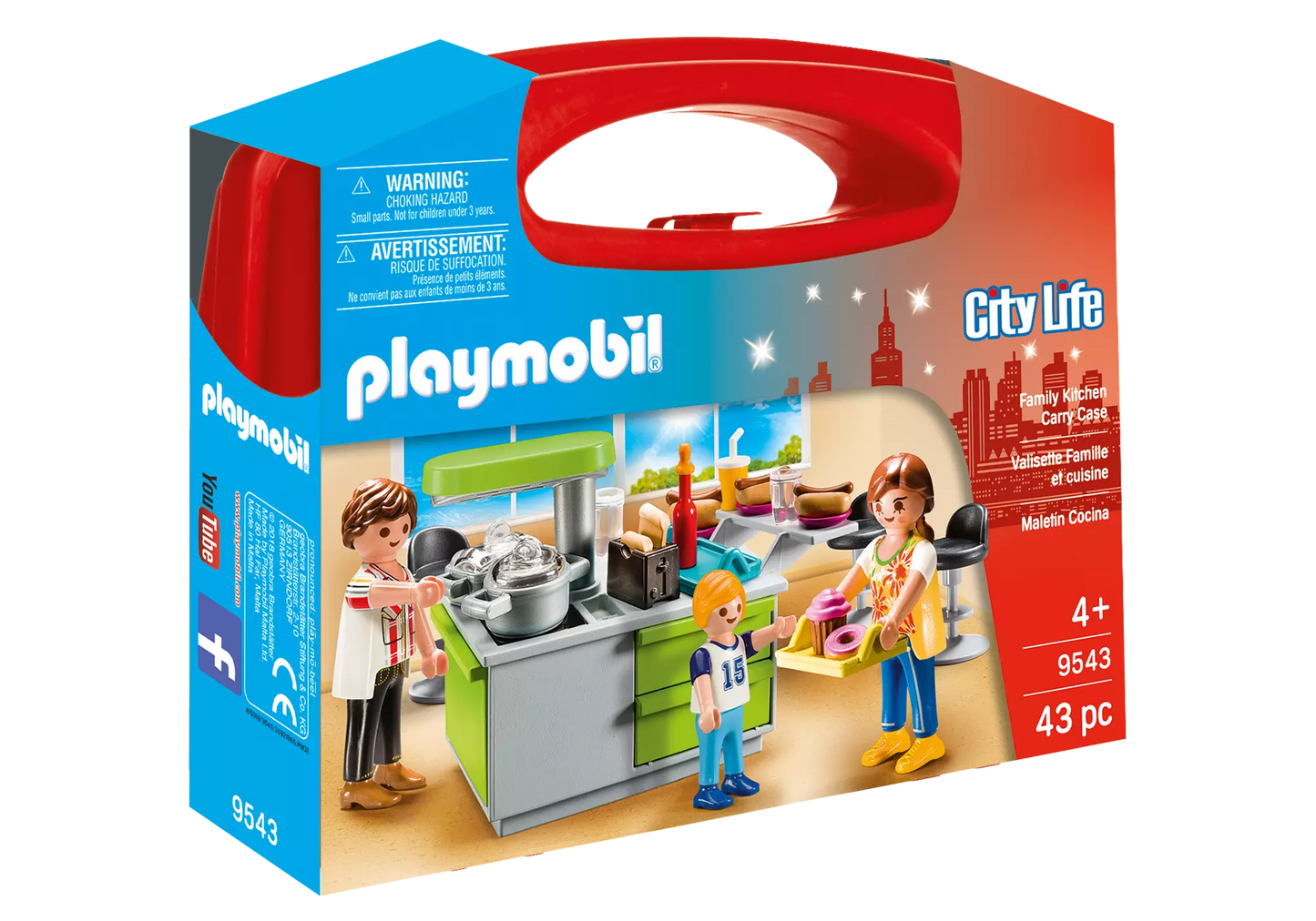 Playmobil 9543 City Life Carry Case Große Küche - plegobil