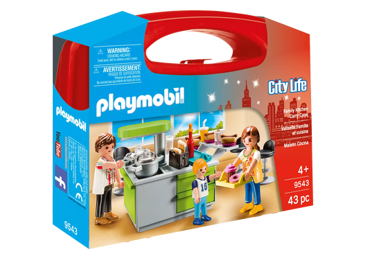 Playmobil 9543 City Life Carry Case Große Küche - plegobil