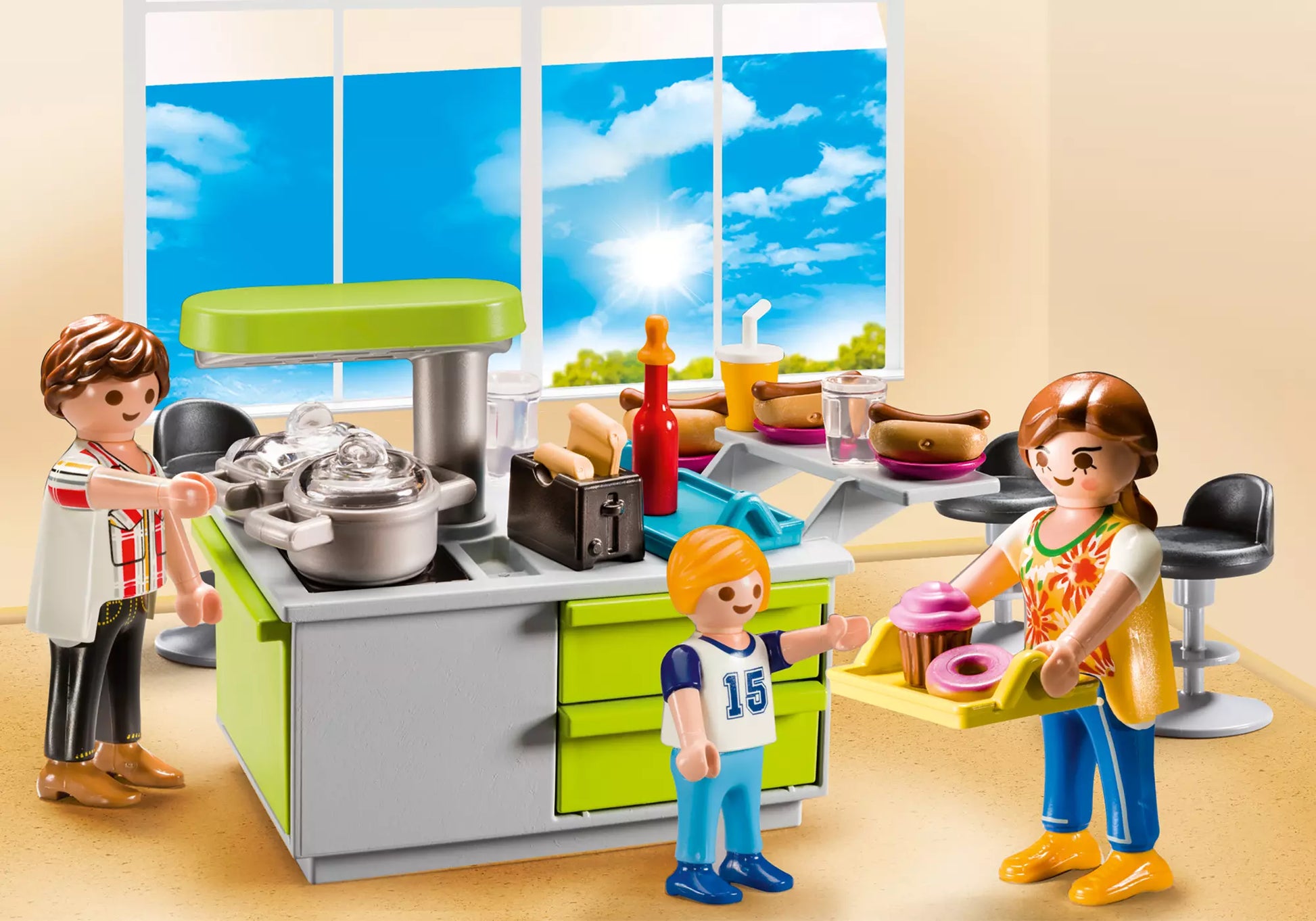 Playmobil 9543 City Life Carry Case Große Küche - plegobil