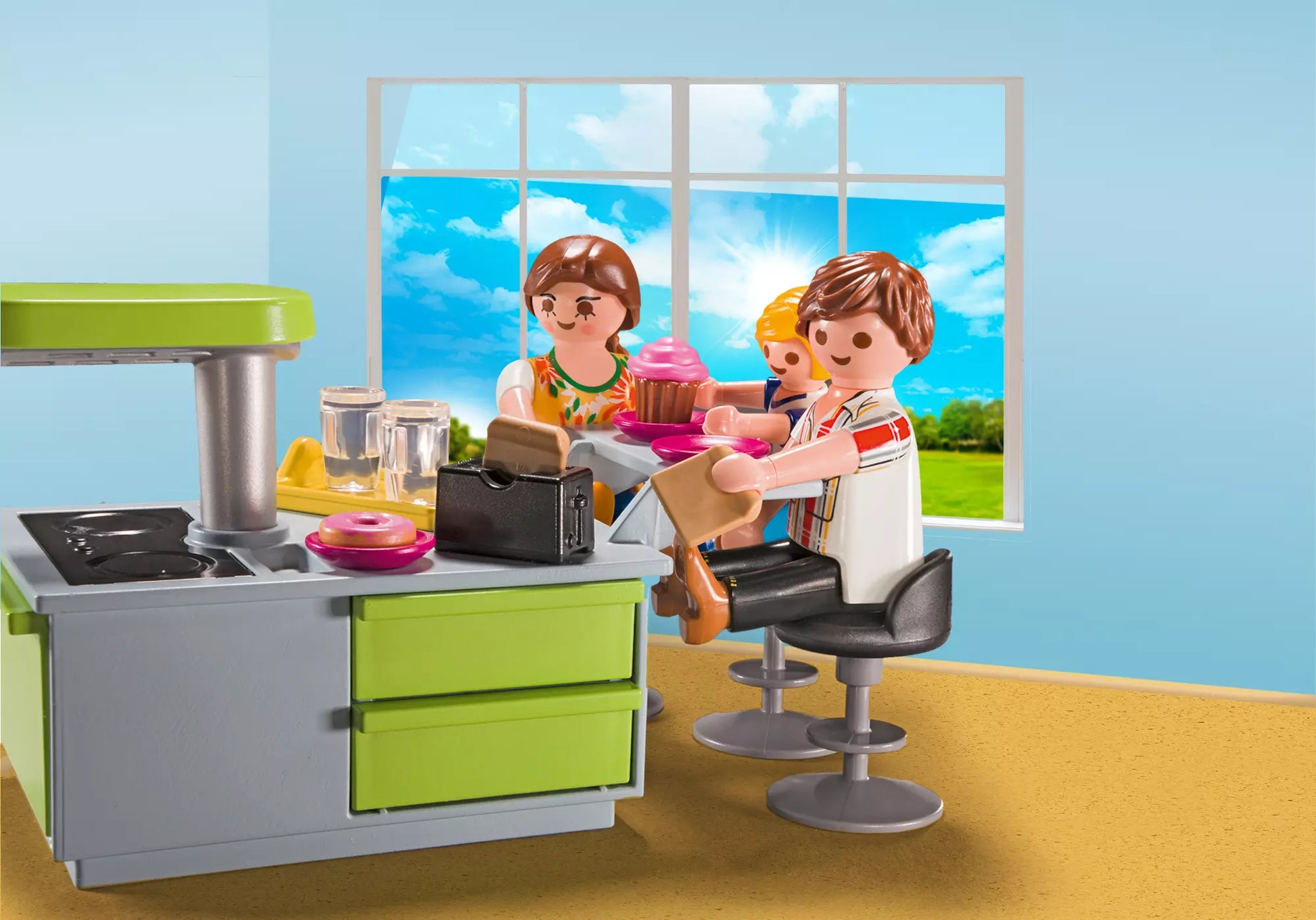 Playmobil 9543 City Life Carry Case Große Küche - plegobil