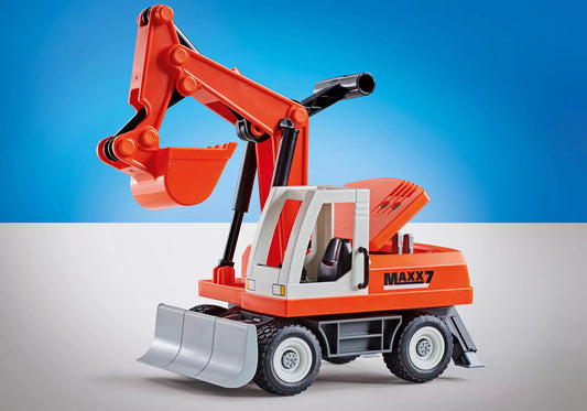 Playmobil 9800 Schaufelbagger mit Räumschild (Folienverpackung) - plegobil
