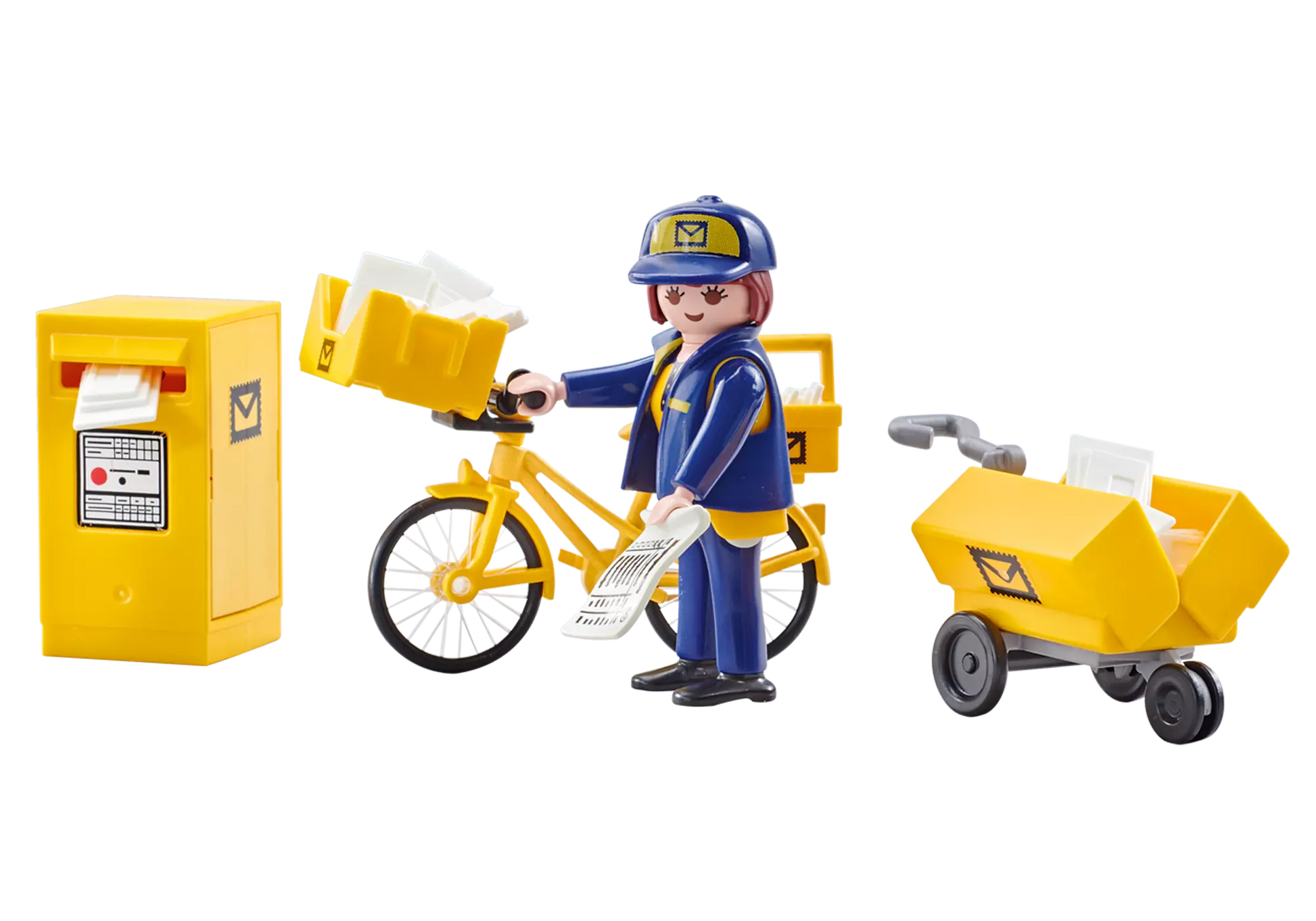 Playmobil 9806 City Life Briefträgerin (Folienverpackung) - plegobil