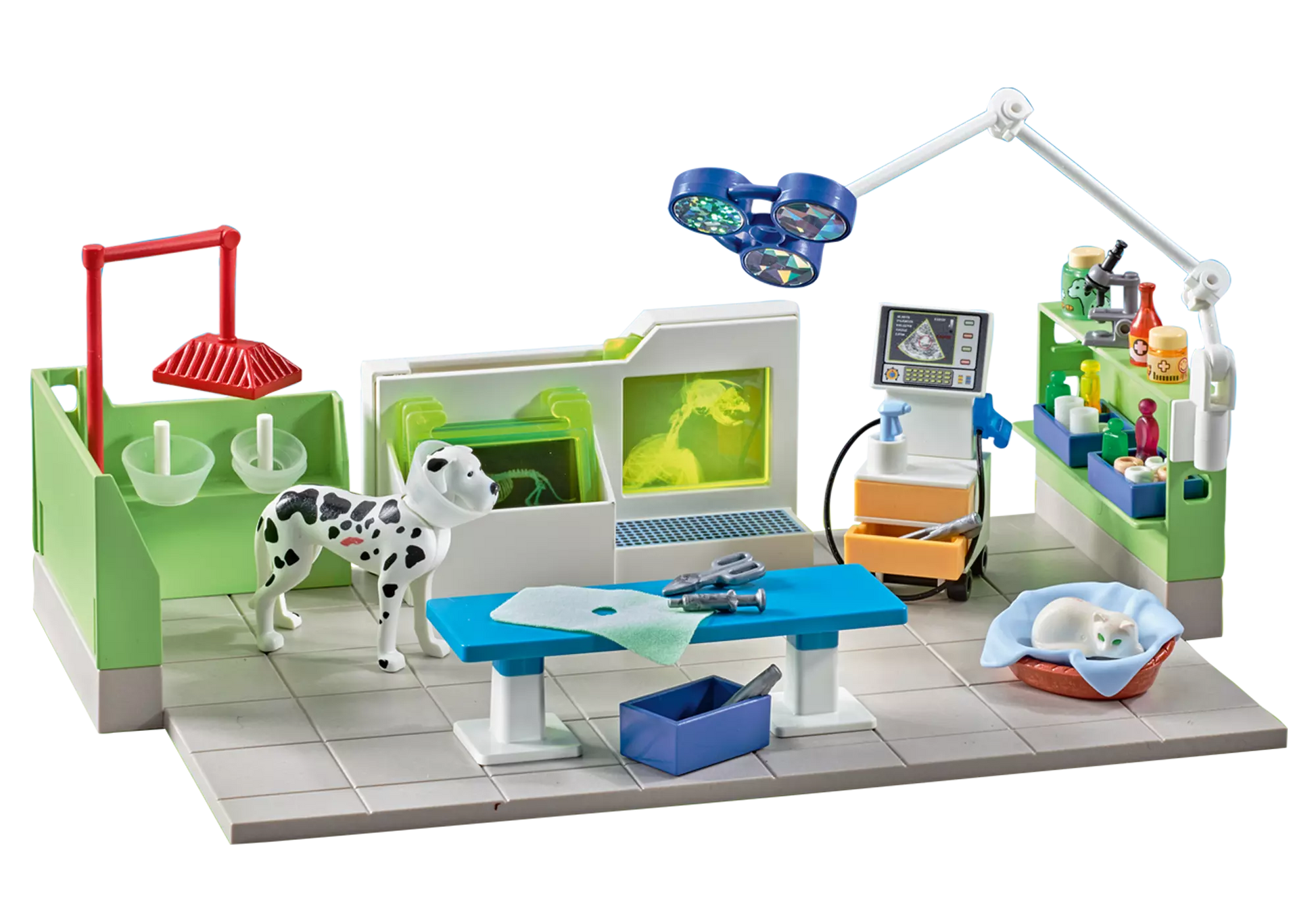 Playmobil 9816 Tierarztpraxis mit Röntgengerät (Folienverpackung) - plegobil