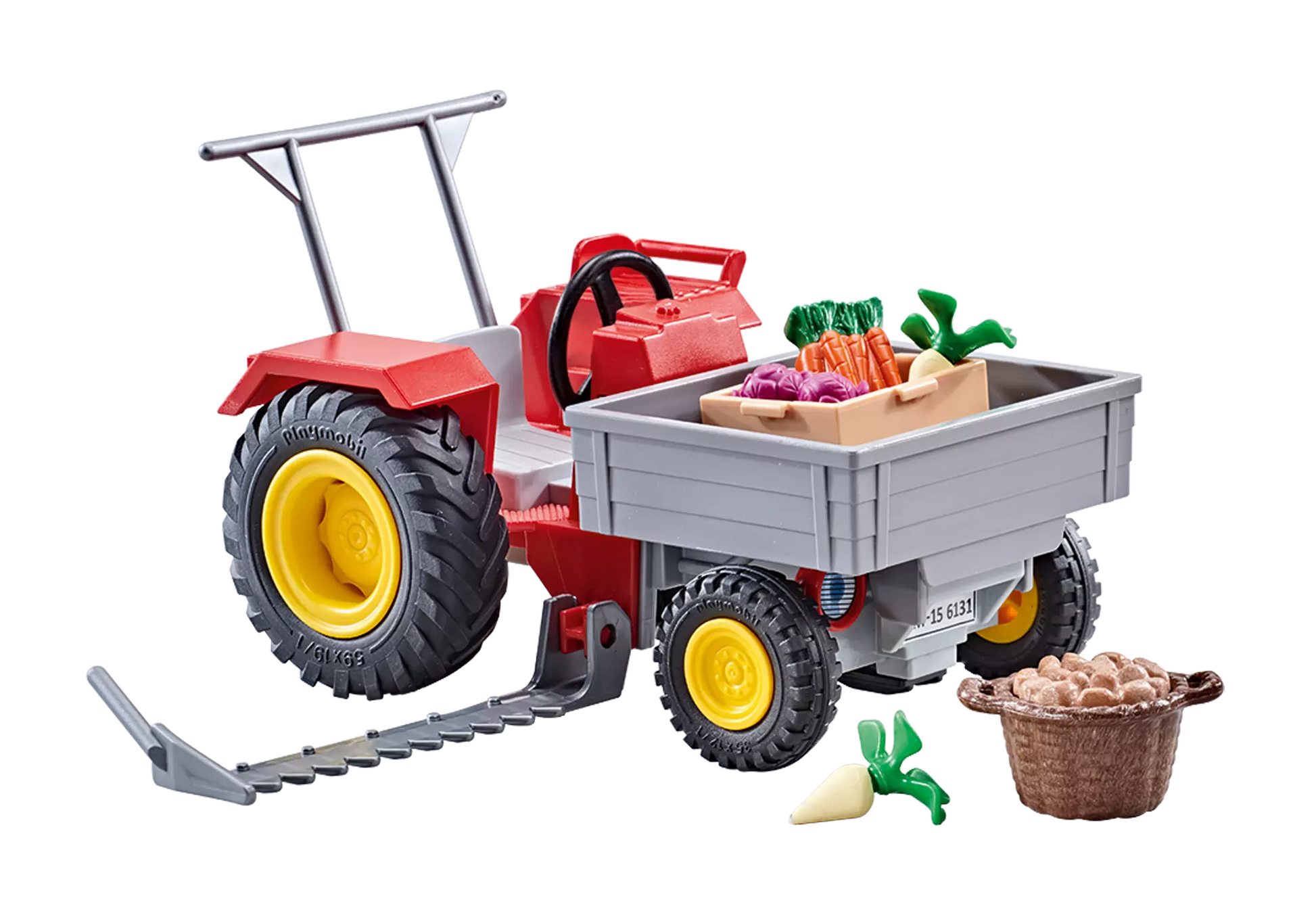 Playmobil 9831 Ladetraktor mit Mähbalken (Folienverpackung) - plegobil
