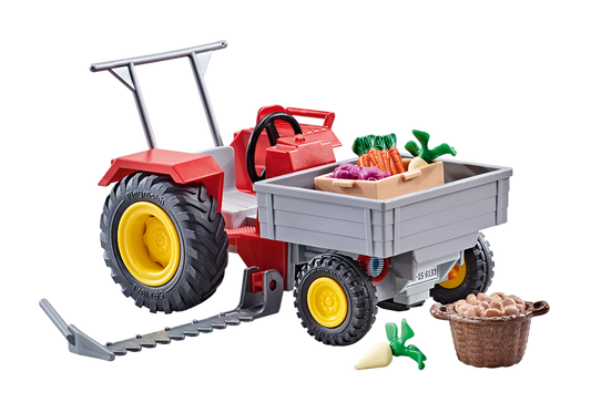 Playmobil 9831 Ladetraktor mit Mähbalken (Folienverpackung) - plegobil