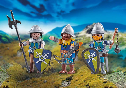 Playmobil 9836 Novelmore 3 Novelmore Ritter (Folienverpackung) - plegobil